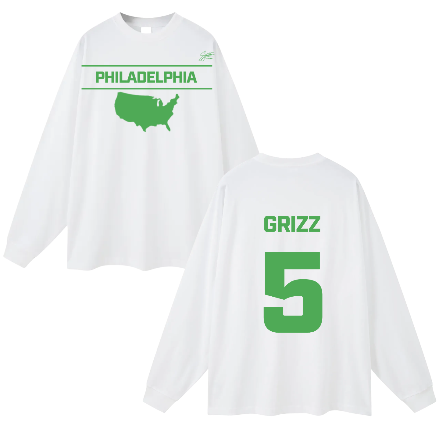 Manny Grizz Long Sleeve Tee