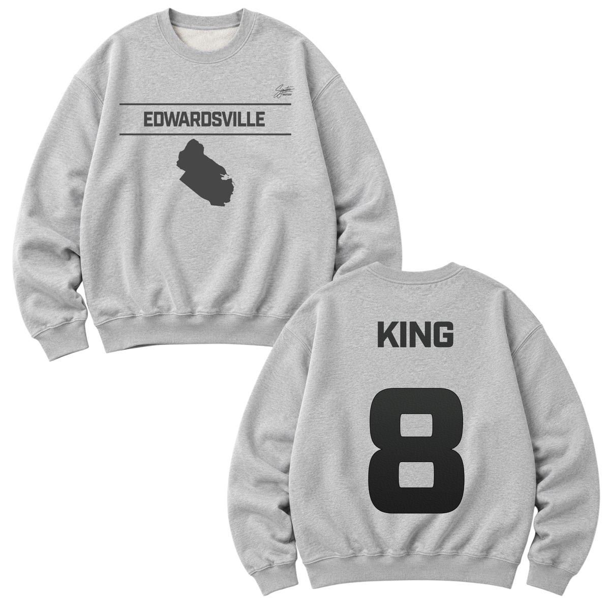 Joe King Heavyweight Crewneck Sweatshirt