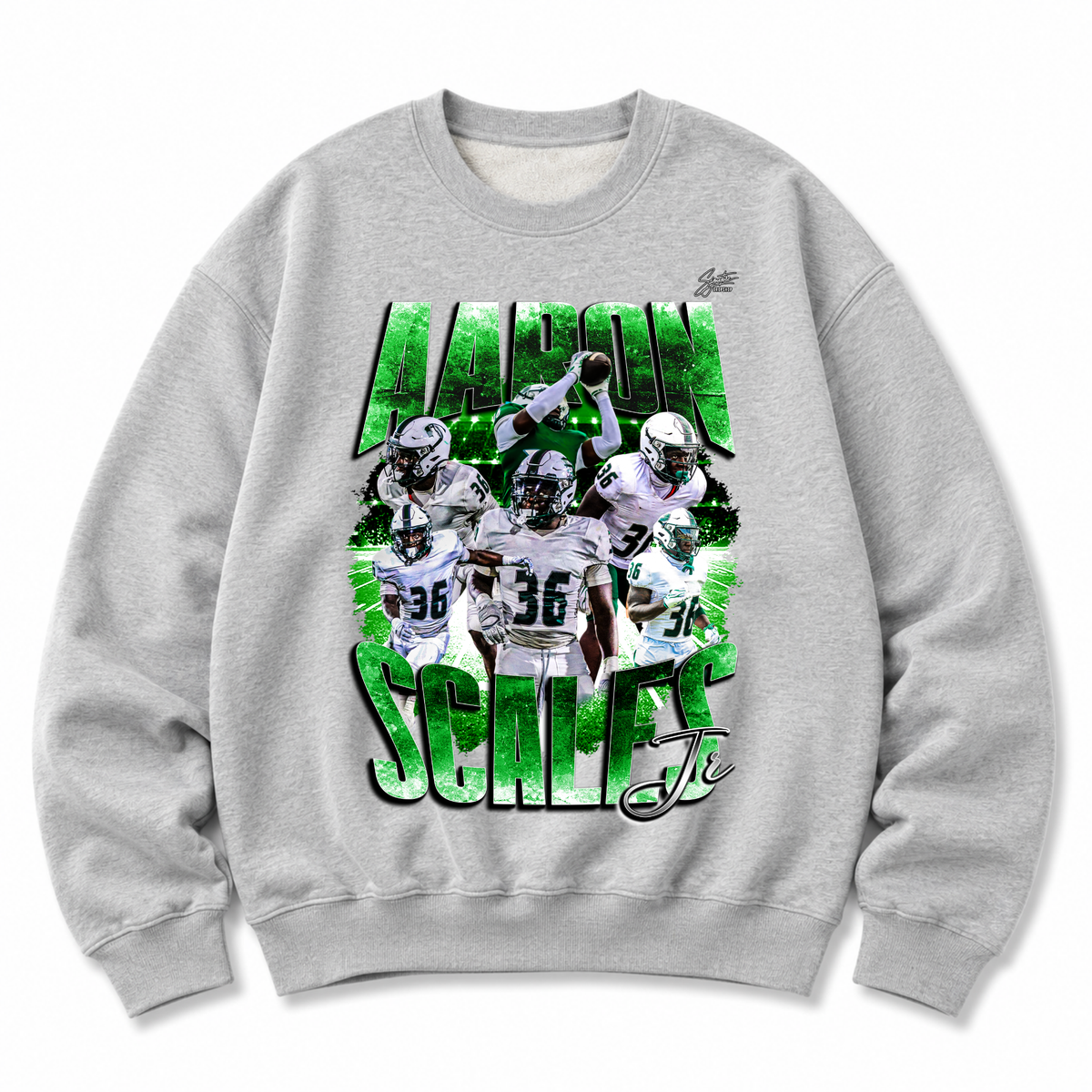 Aaron Scales Jr Heavyweight Crewneck Sweatshirt