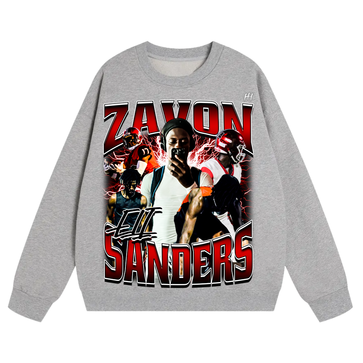 Zavon Sanders Heavyweight Crewneck Sweatshirt