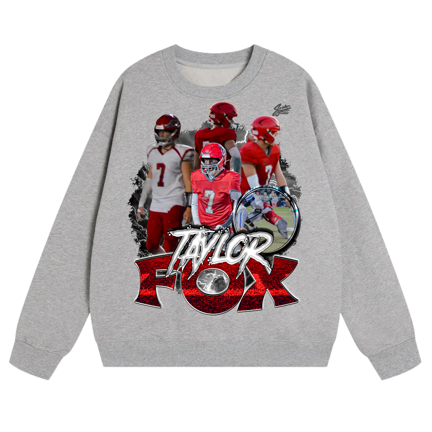 Taylor Fox Heavyweight Crewneck Sweatshirt