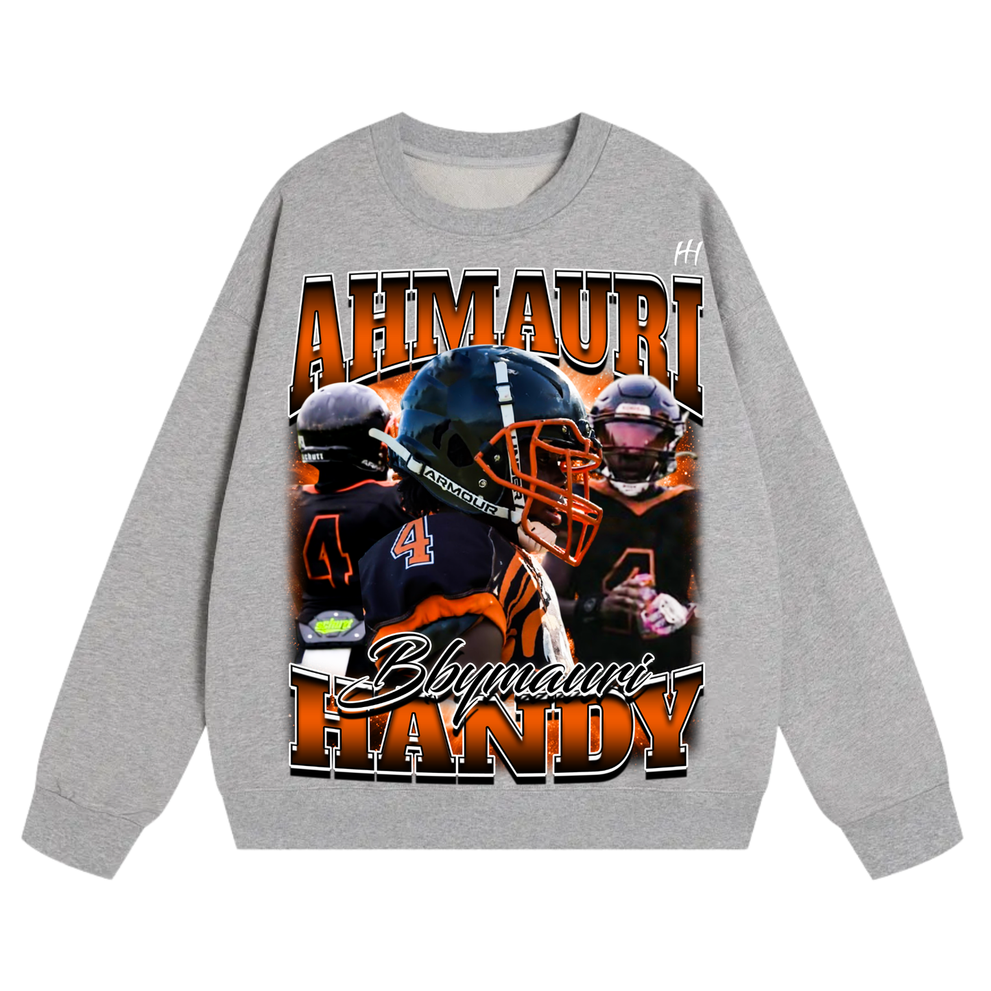Ahmauri Handy Heavyweight Crewneck Sweatshirt