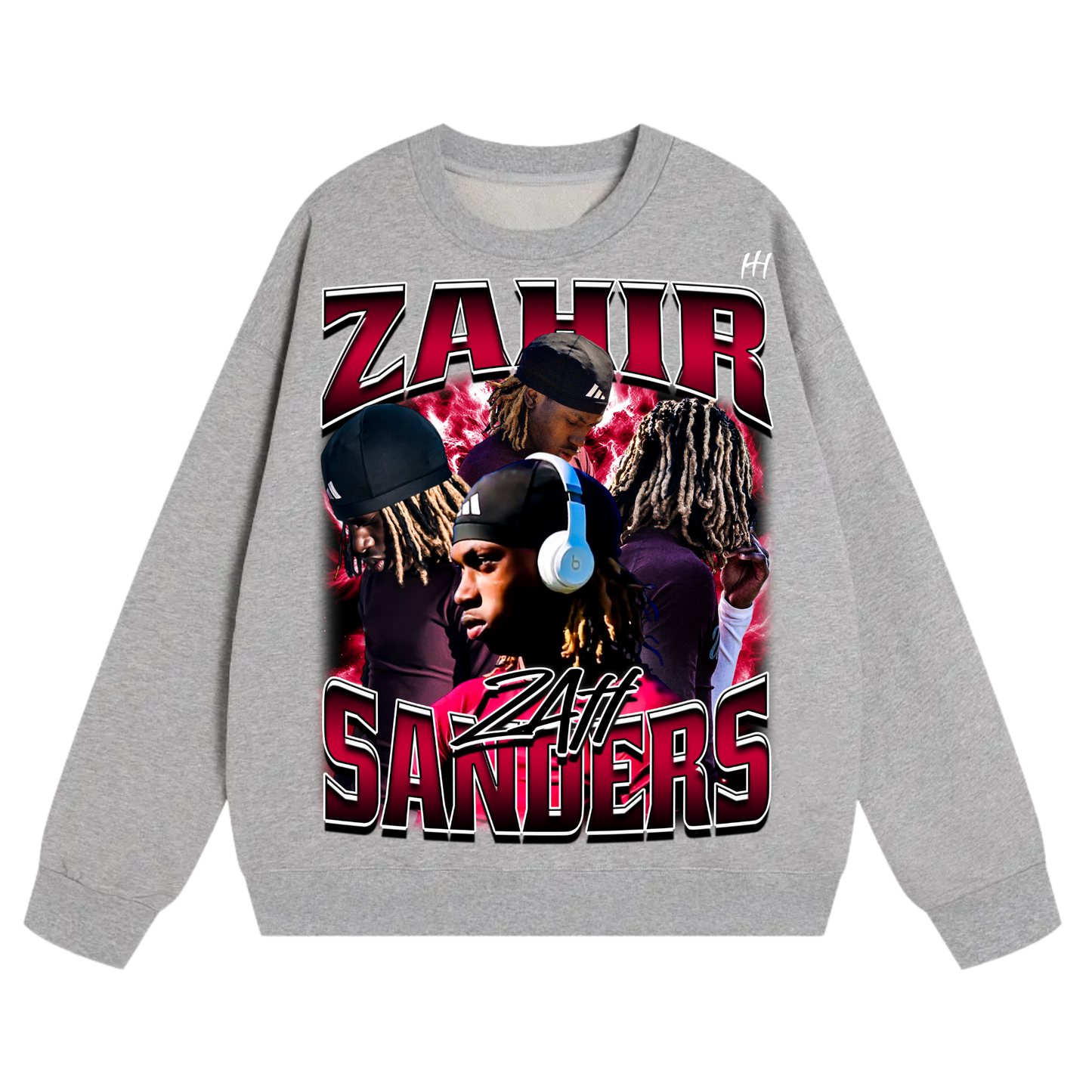 Zahir Sanders Heavyweight Crewneck Sweatshirt