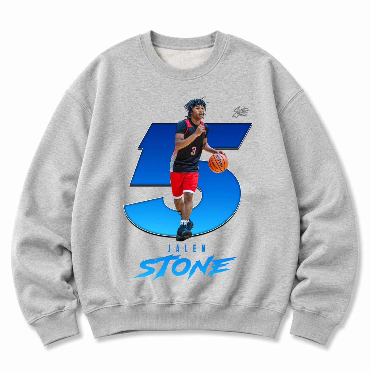 Jalen Stone Heavyweight Crewneck Sweatshirt