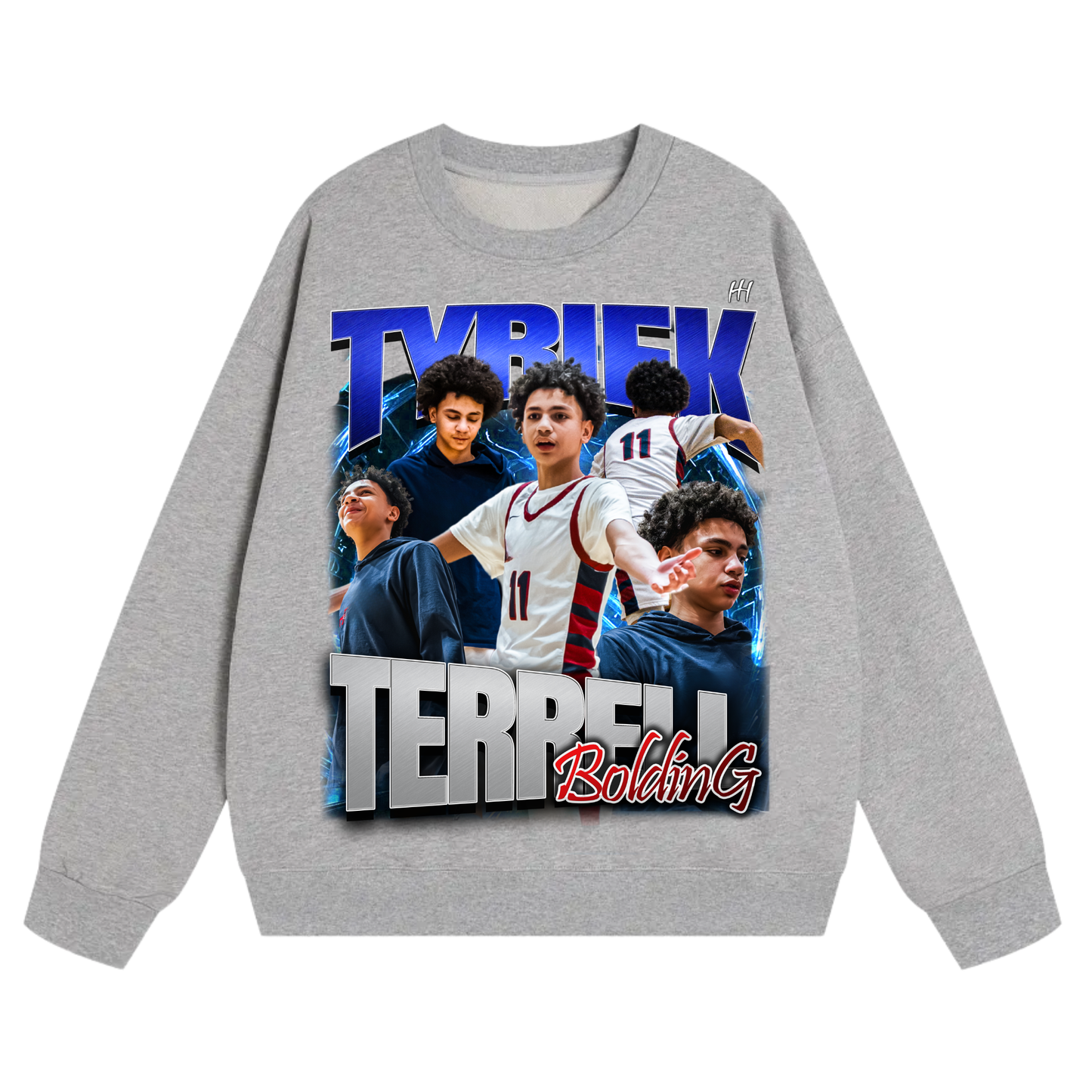 Tyriek Terrell Bolding Heavyweight Crewneck Sweatshirt