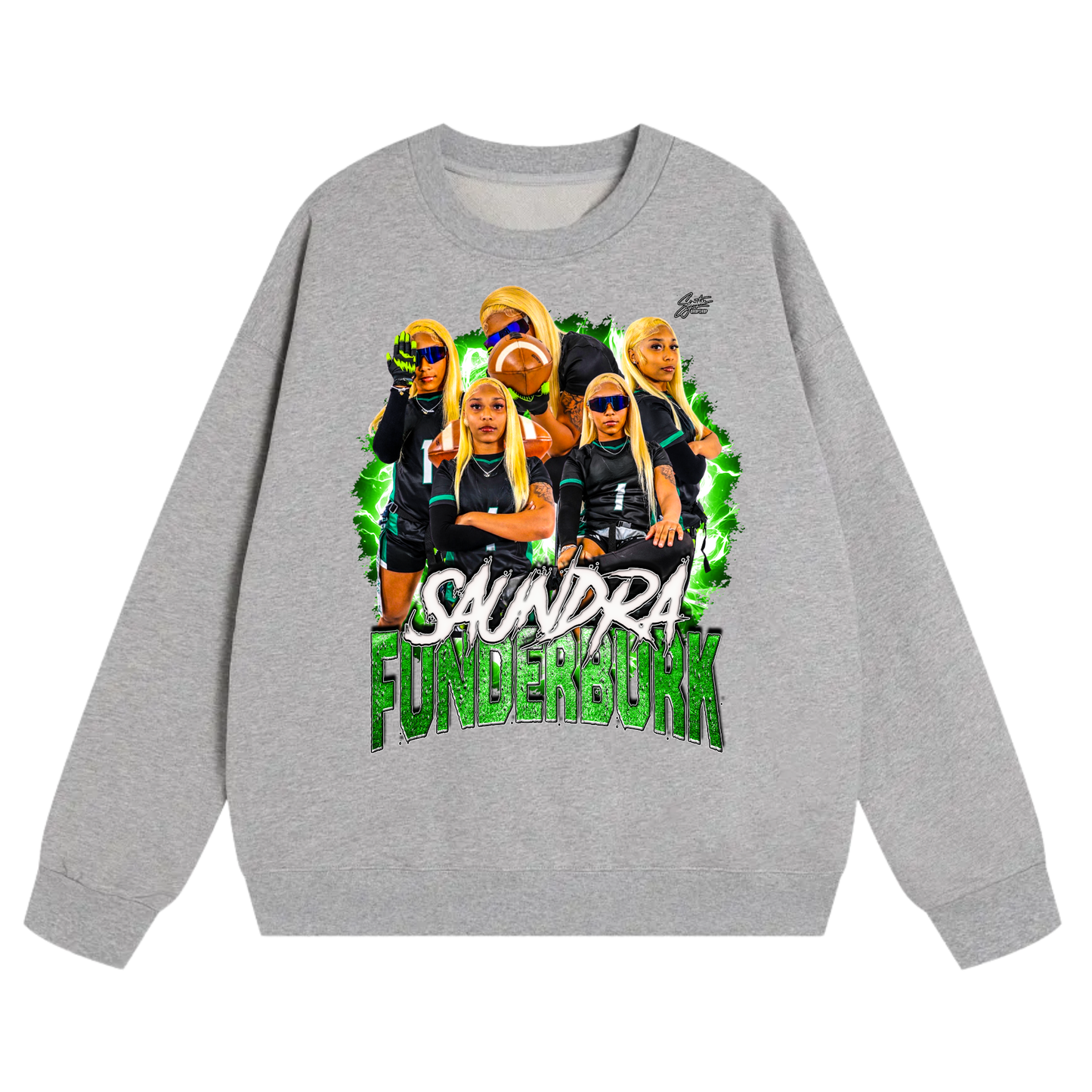 Saundra Funderburk Heavyweight Crewneck Sweatshirt