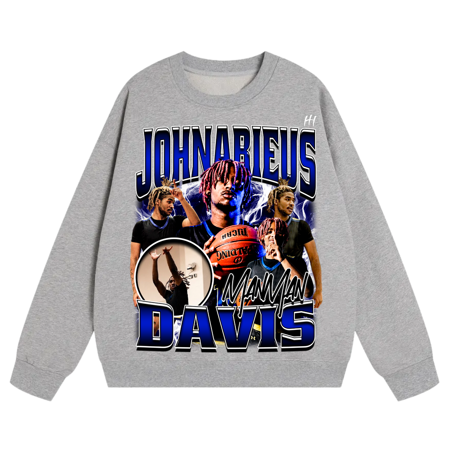 Johnarieus Davis Heavyweight Crewneck Sweatshirt