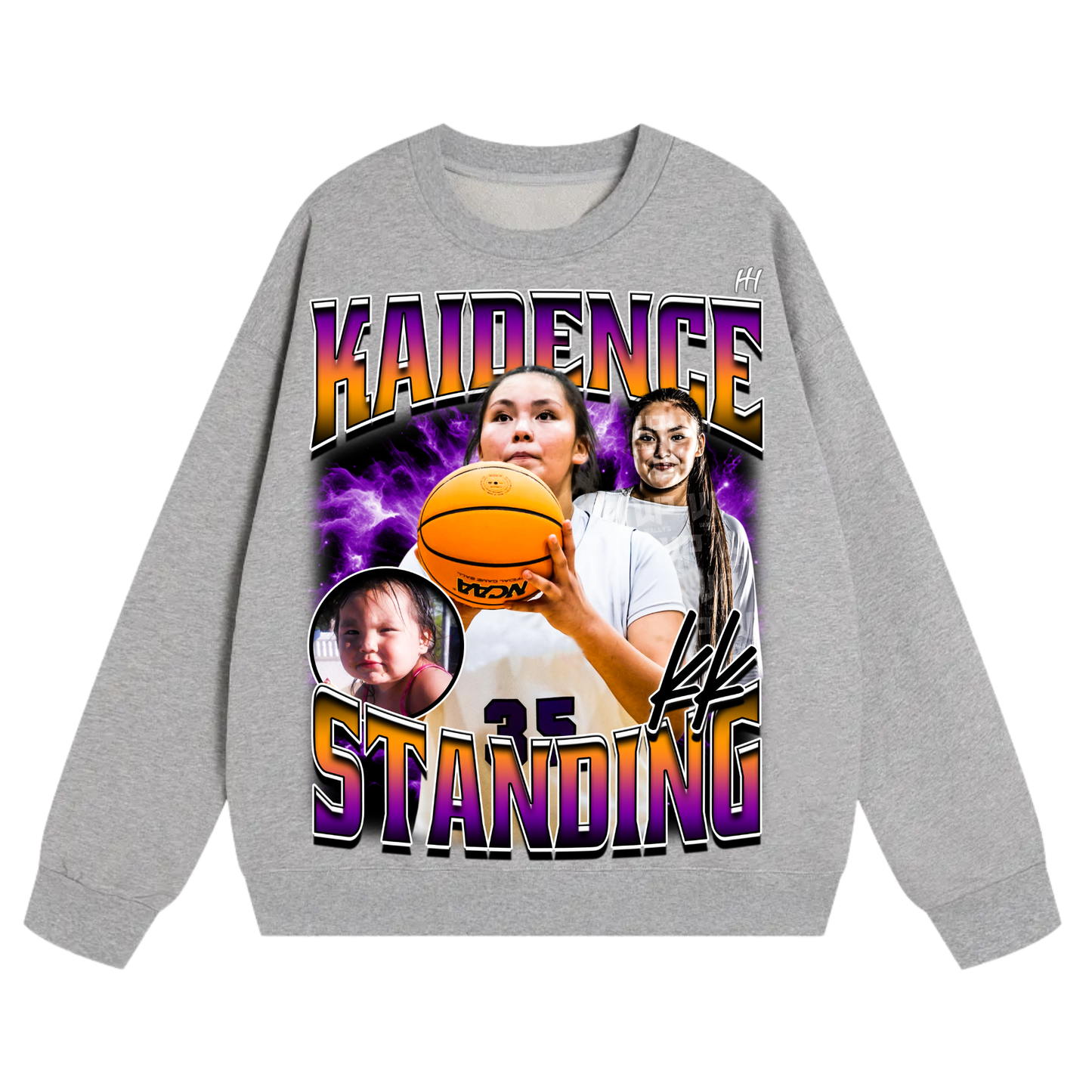Kaidence Standing Heavyweight Crewneck Sweatshirt