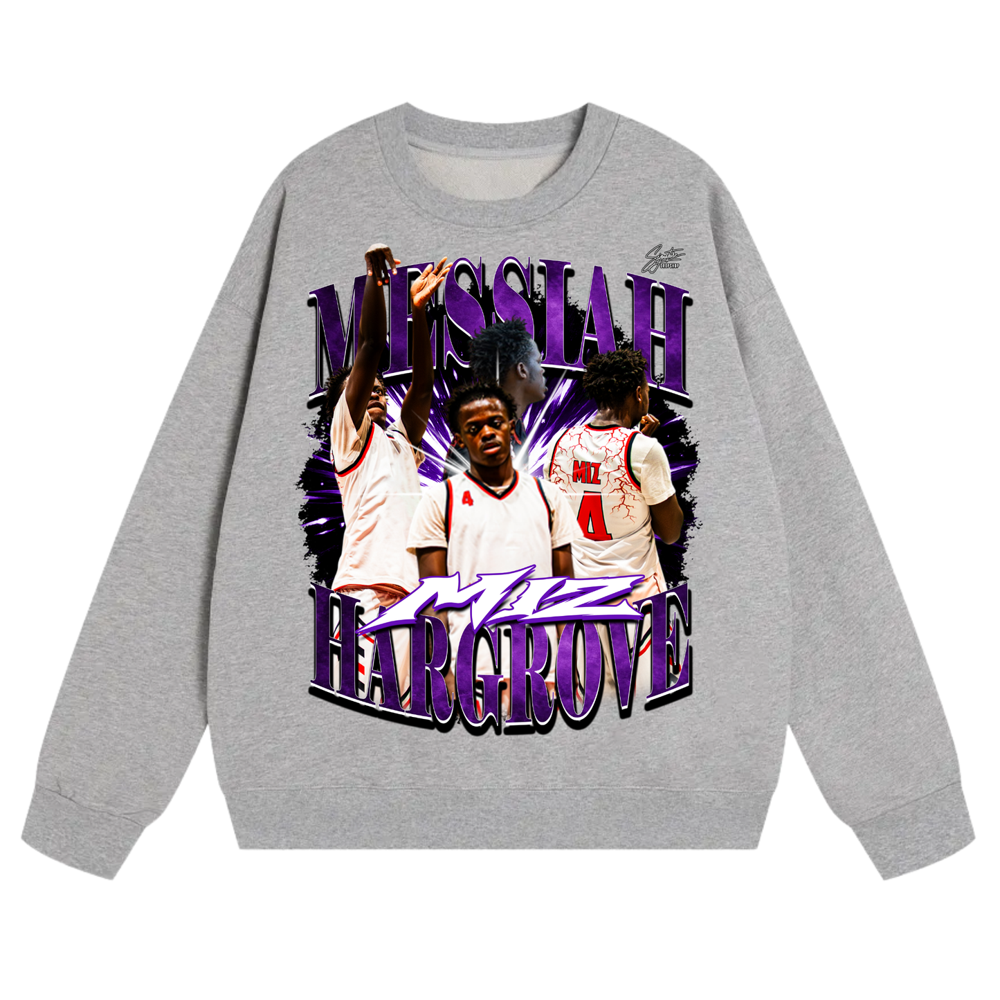 Messiah Hargrove Heavyweight Crewneck Sweatshirt