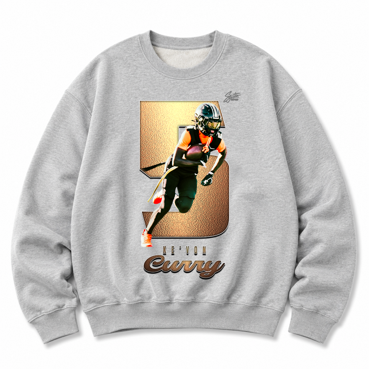 Ke’Von Curry Heavyweight Crewneck Sweatshirt