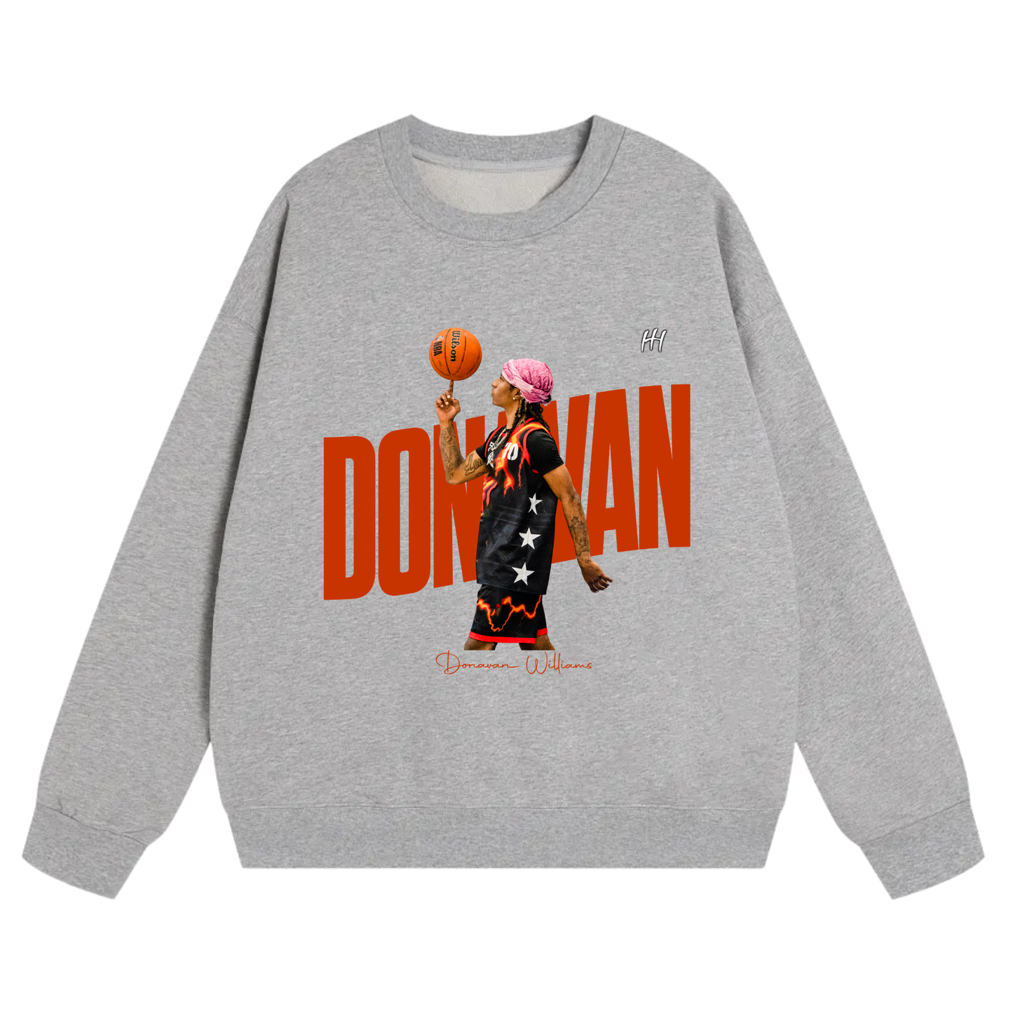 Donavan Williams Heavyweight Crewneck Sweatshirt
