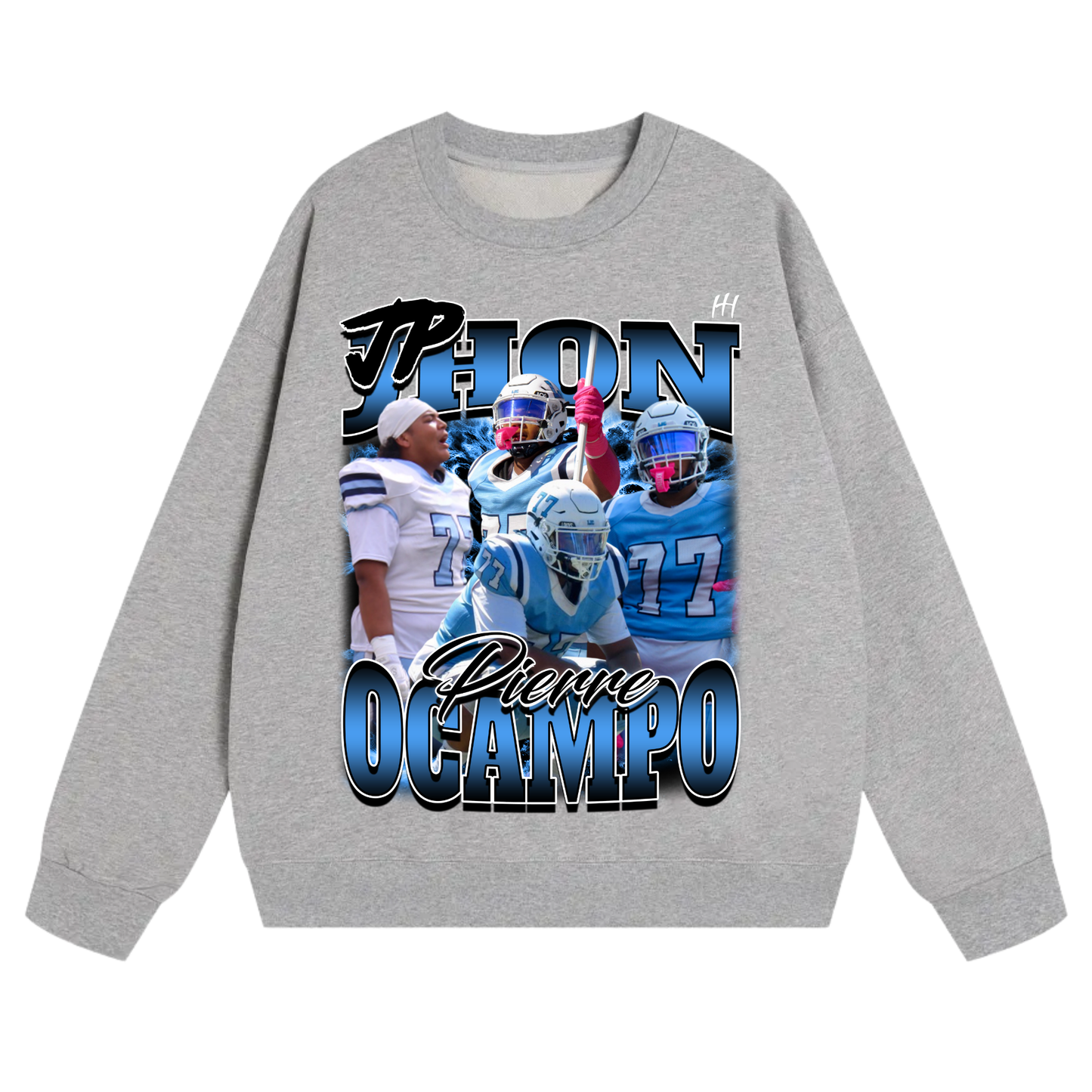 Jhon Pierre Ocampo Heavyweight Crewneck Sweatshirt