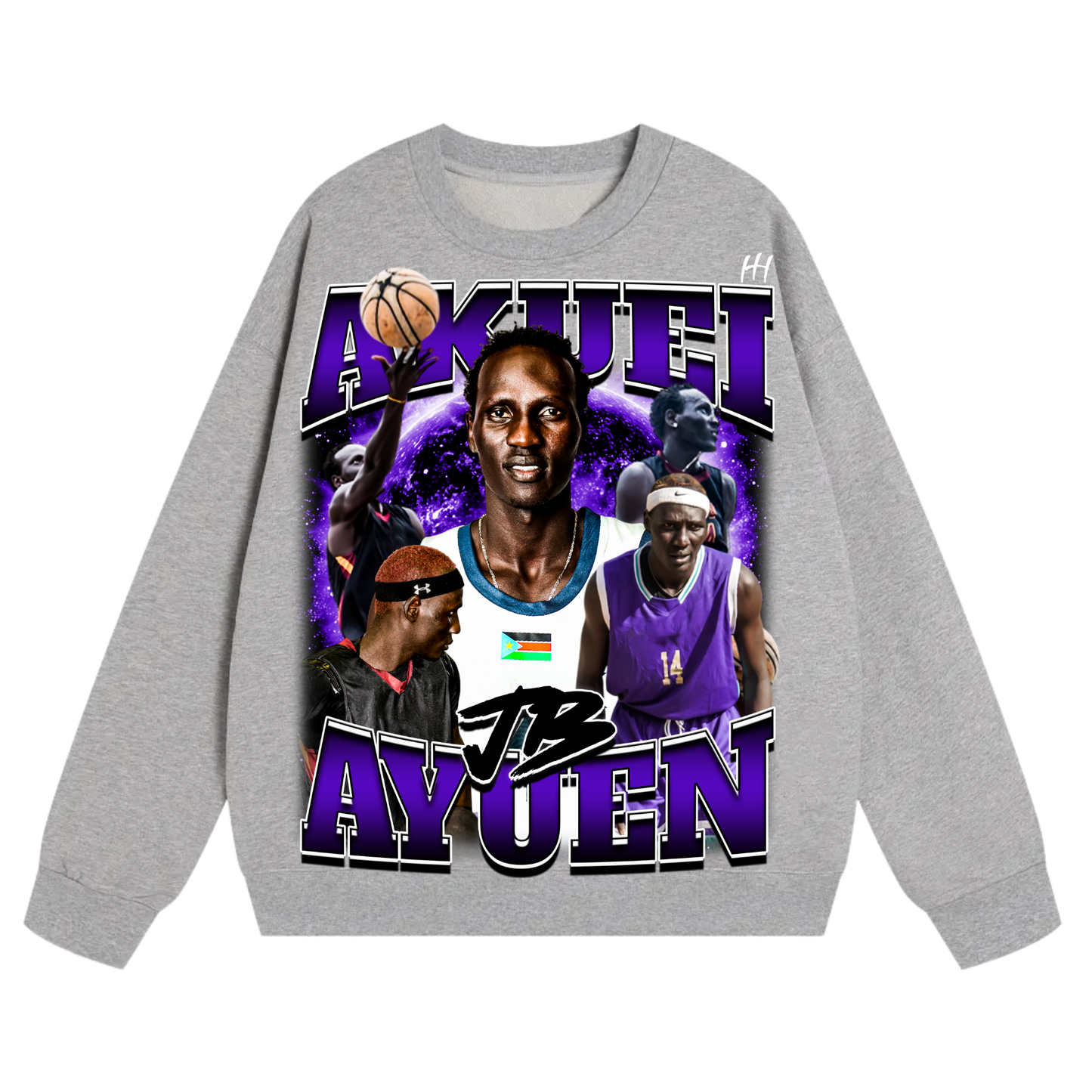 Akuei James Ayuen Heavyweight Crewneck Sweatshirt