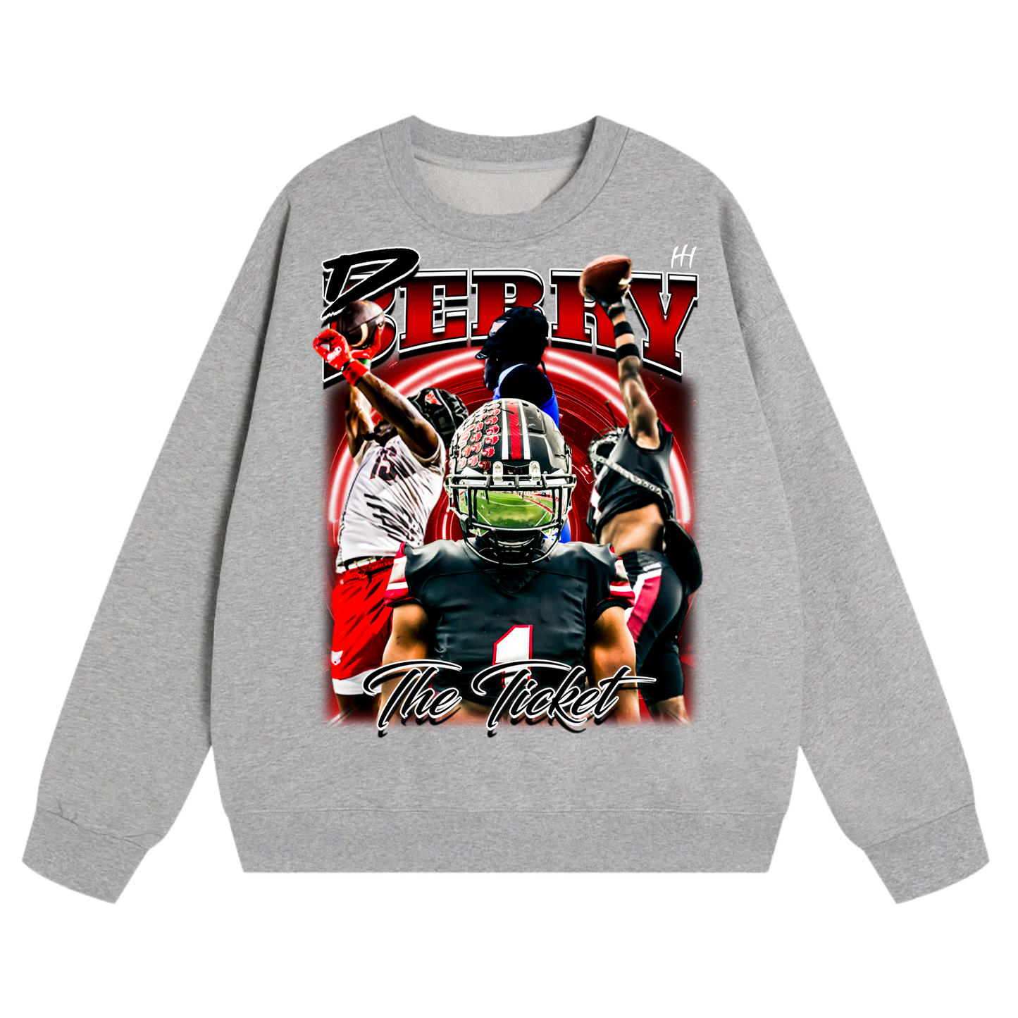 D Berry Heavyweight Crewneck Sweatshirt