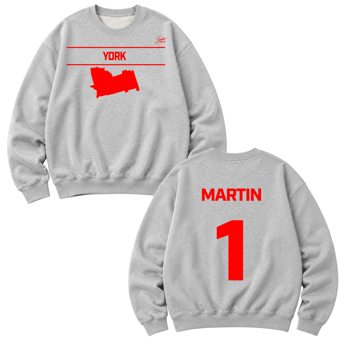 Demonte Martin Heavyweight Crewneck Sweatshirt