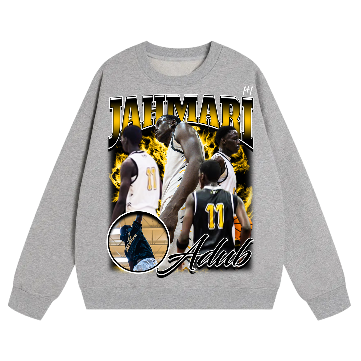Jahmari Adub Heavyweight Crewneck Sweatshirt