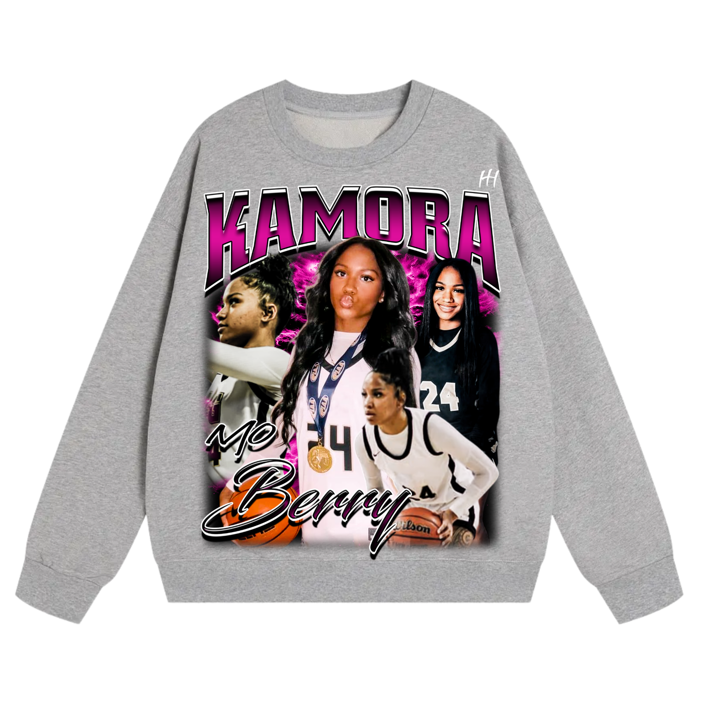 Kamora Berry Heavyweight Crewneck Sweatshirt