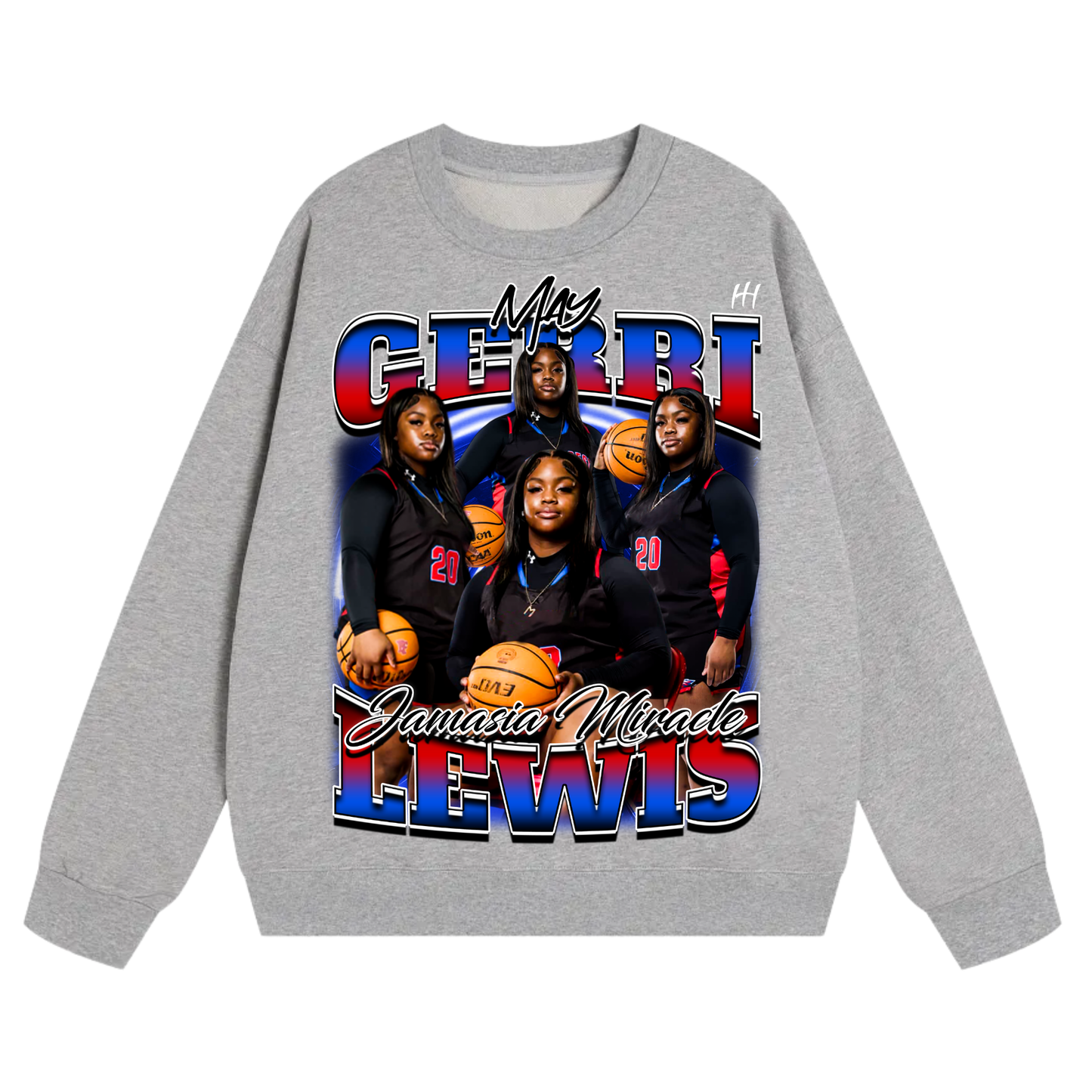 Gerri Jamasia Miracle Lewis Heavyweight Crewneck Sweatshirt