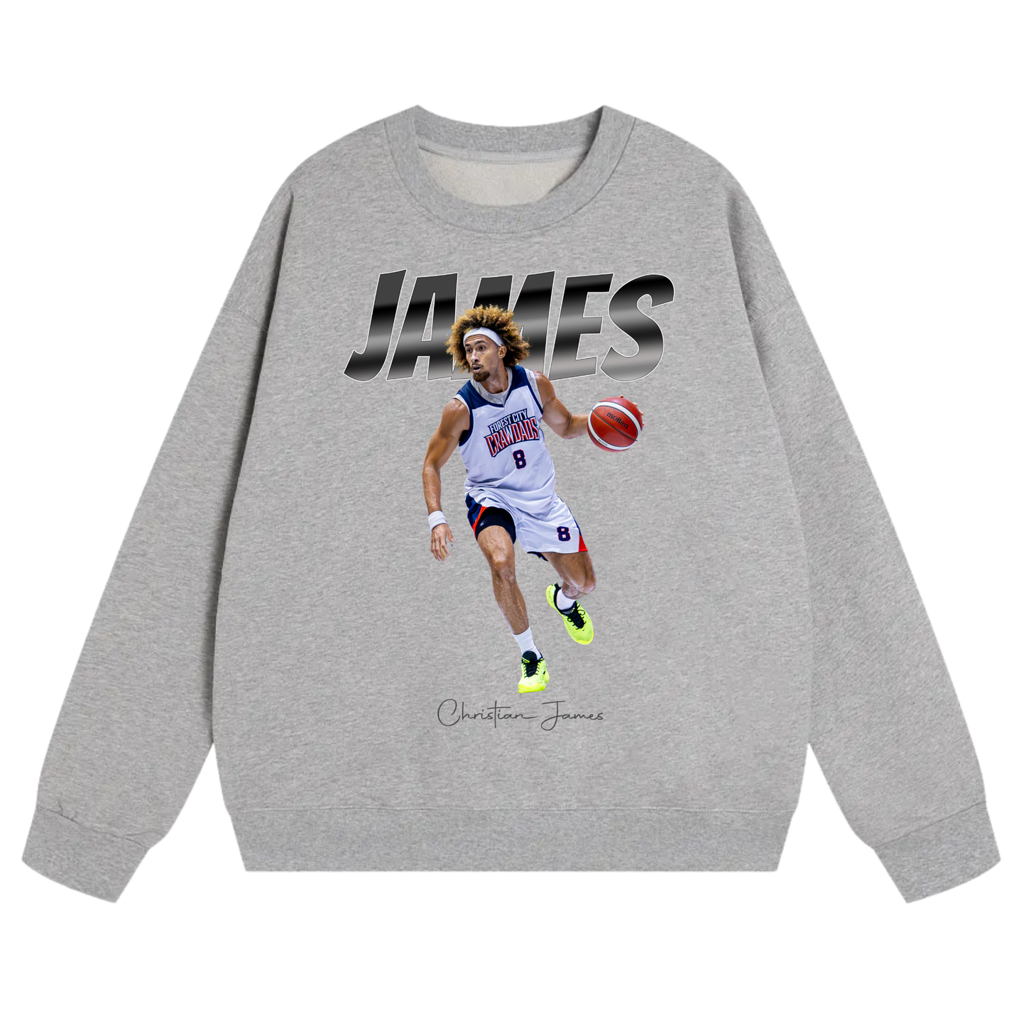Christian James Heavyweight Crewneck Sweatshirt
