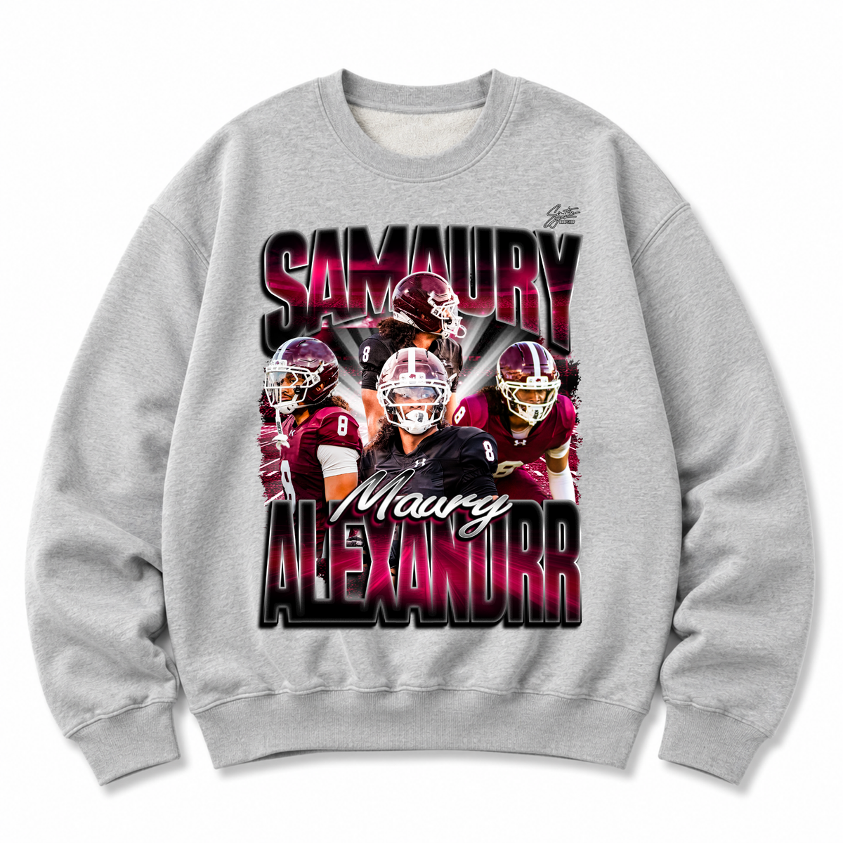 SaMaury Alexandrr Heavyweight Crewneck Sweatshirt