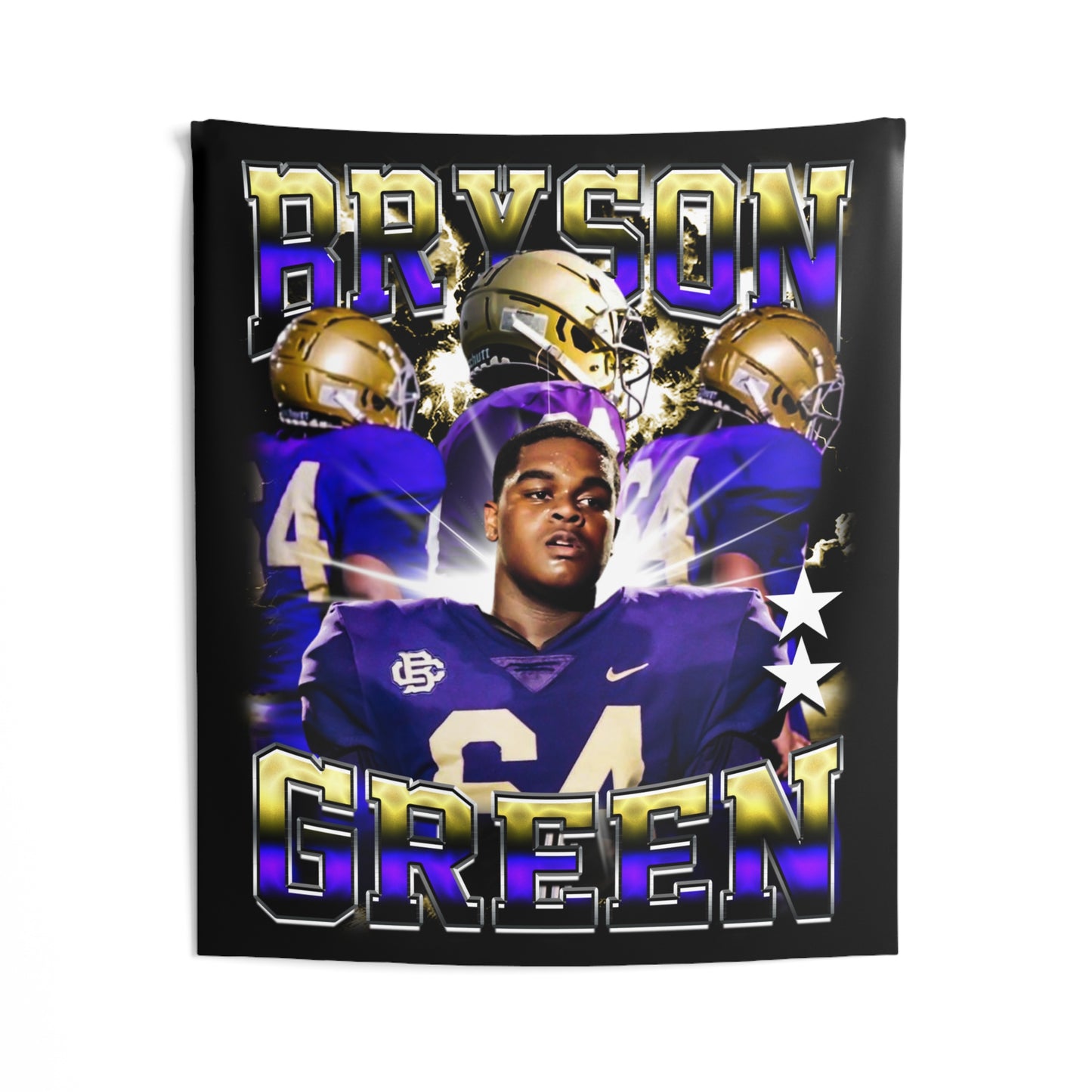 Bryson Green Tapestry 50” x 60”