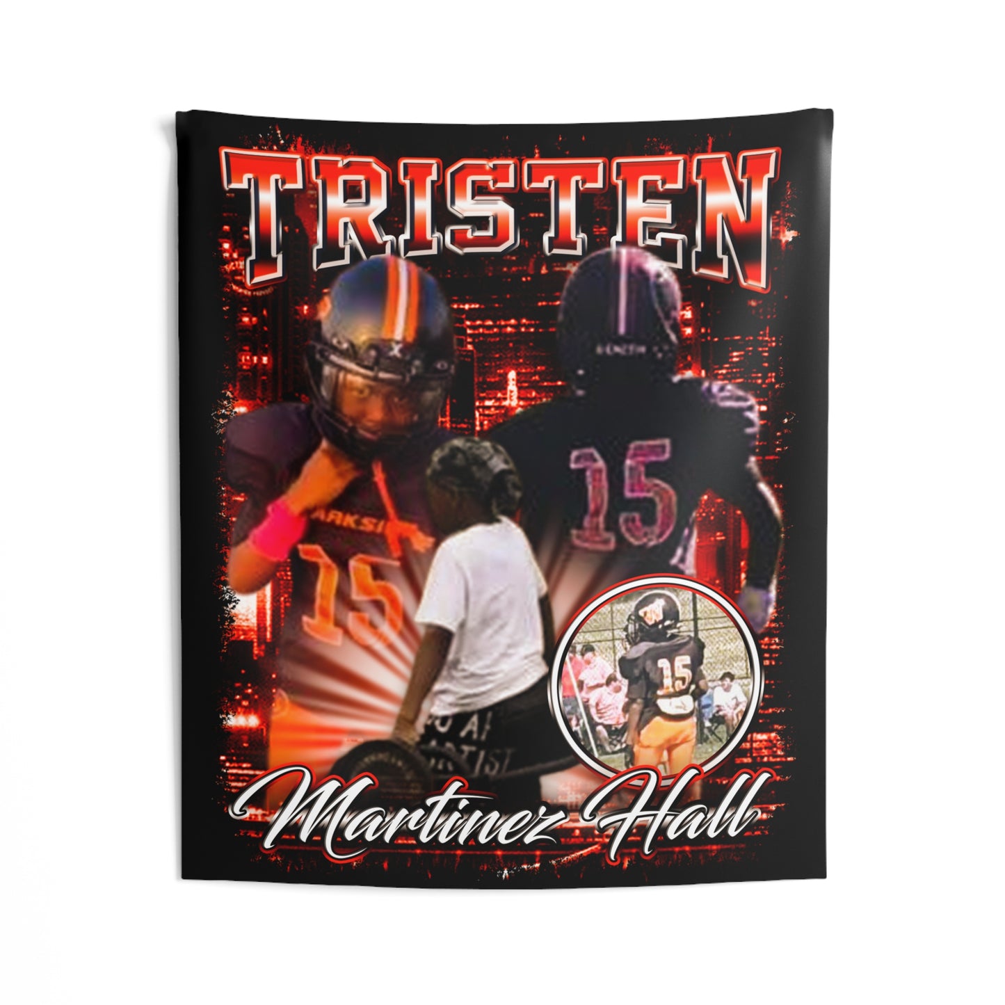 Tristen Martinez Hall Tapestry 50” x 60”