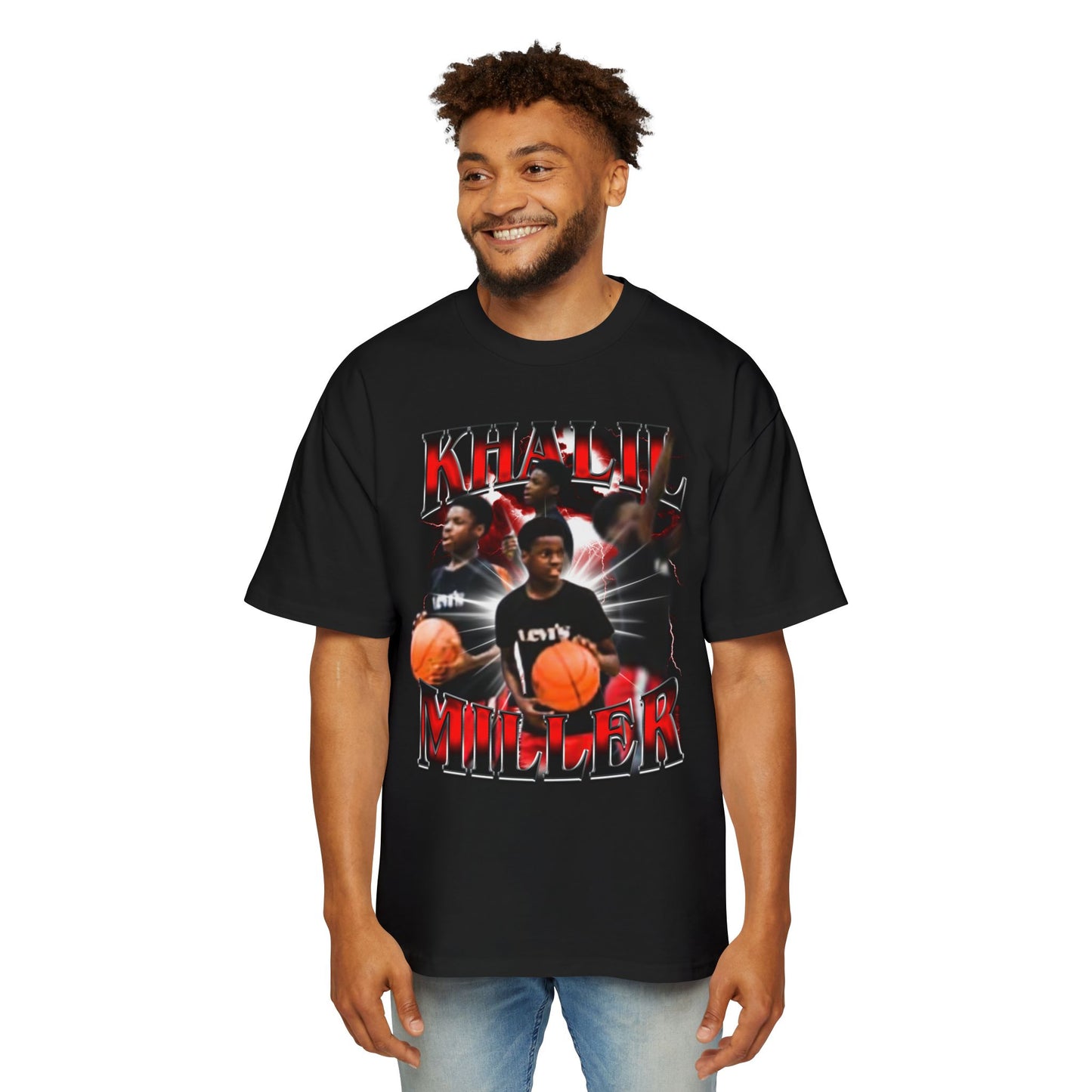 Khalil Miller Oversized Retro Tee