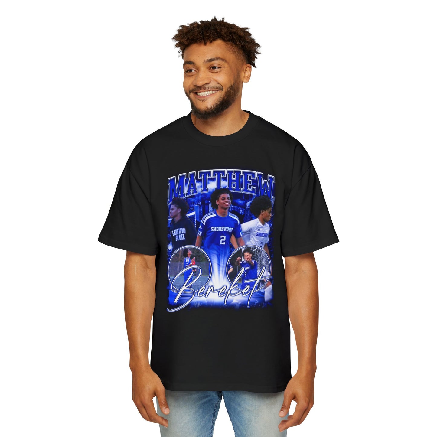 Matthew Bereket Oversized Retro Tee