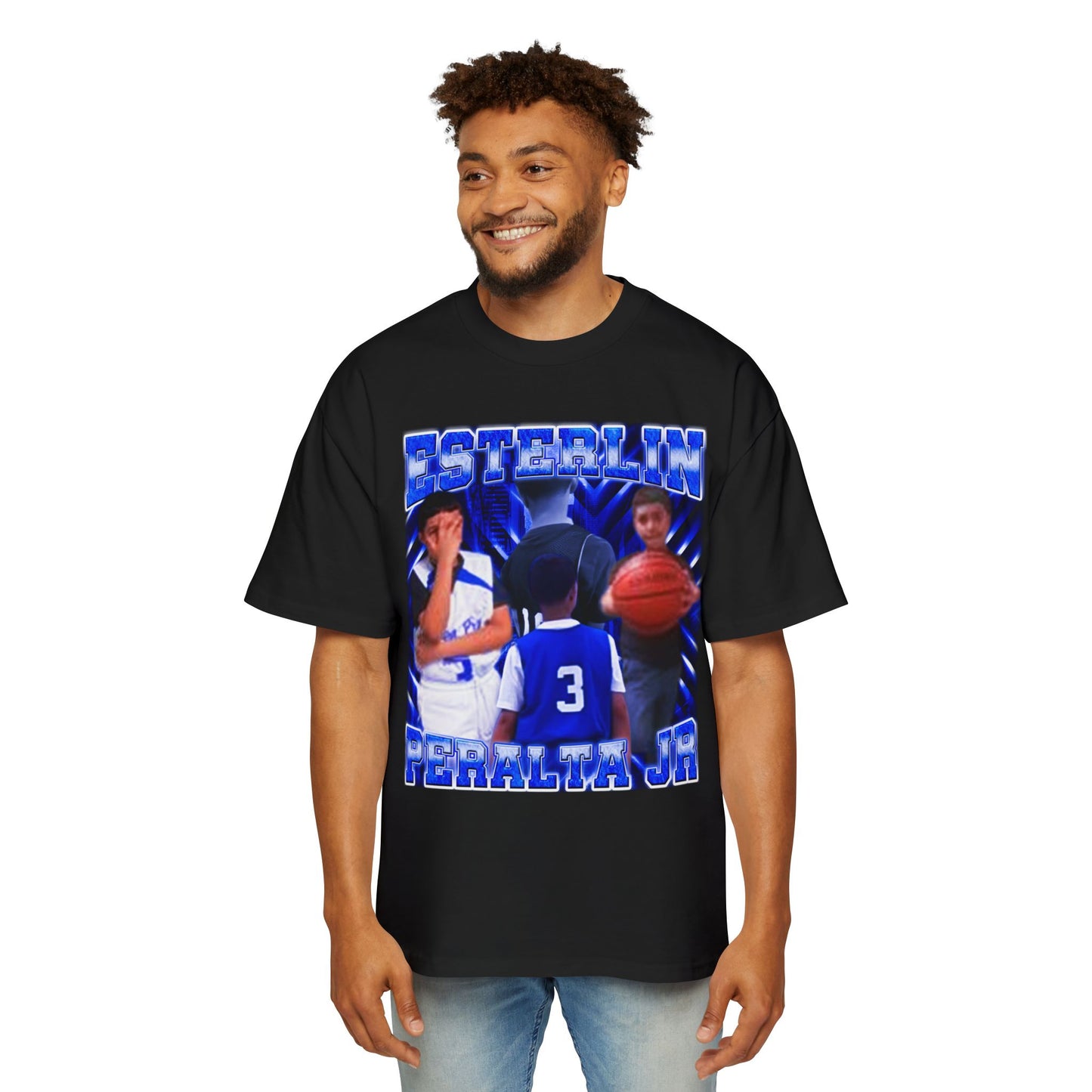 Esterlin Peralta Jr Oversized Retro Tee