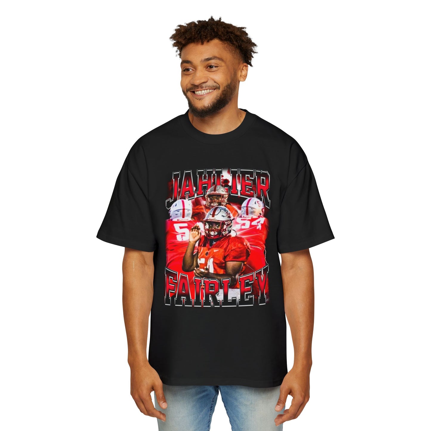 Jahlier Fairley Oversized Retro Tee