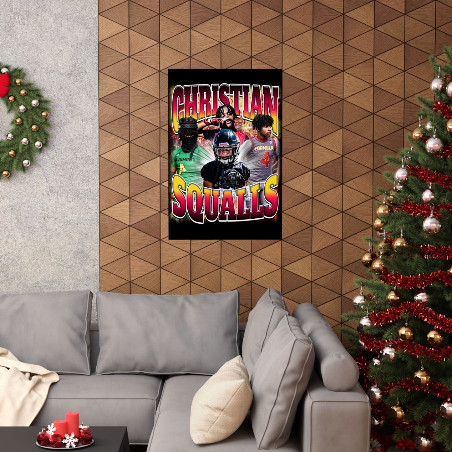 Christian Squalls Poster 24" x 36"