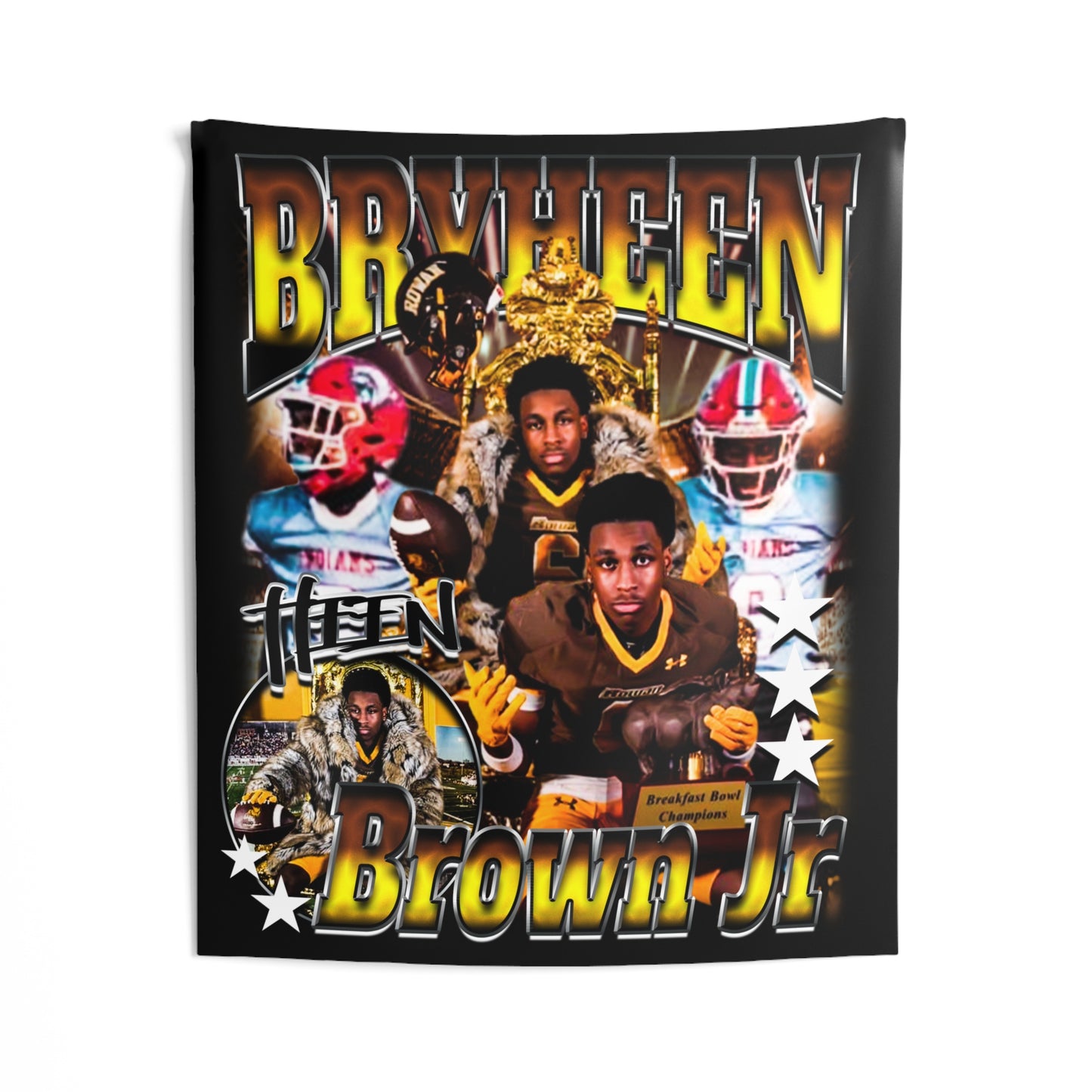 Bryheen Brown Jr Tapestry 50” x 60”