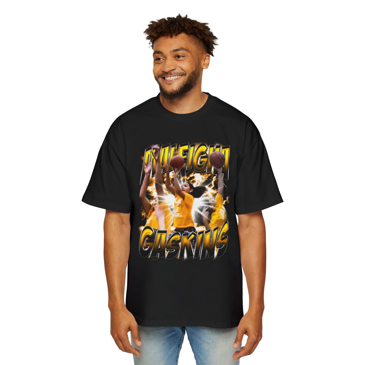 Maleigha Gaskins Oversized Retro Tee