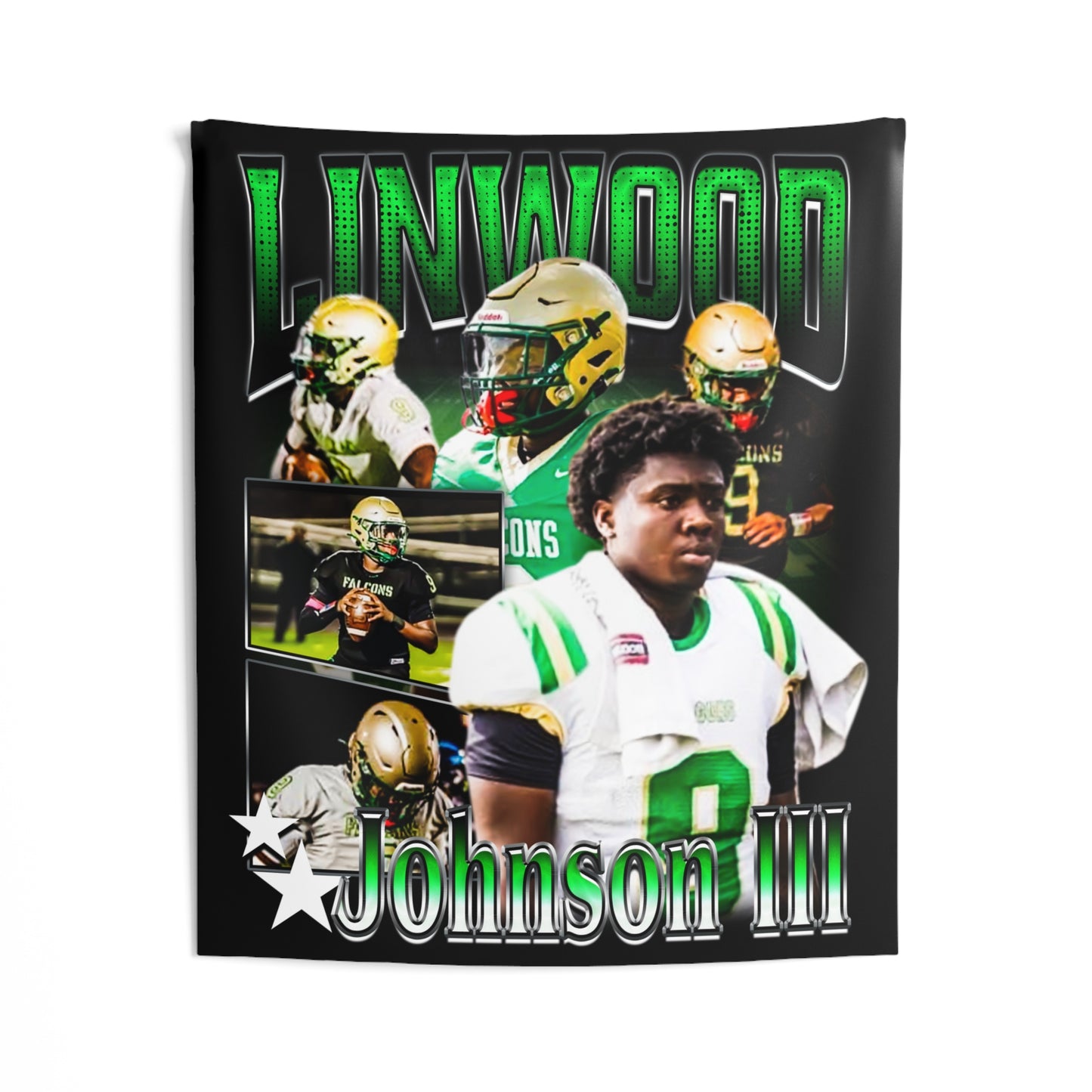 Linwood Johnson III Tapestry 50” x 60”