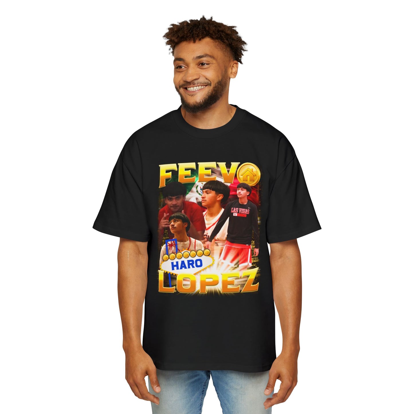 Feevo Haro Lopez Oversized Retro Tee
