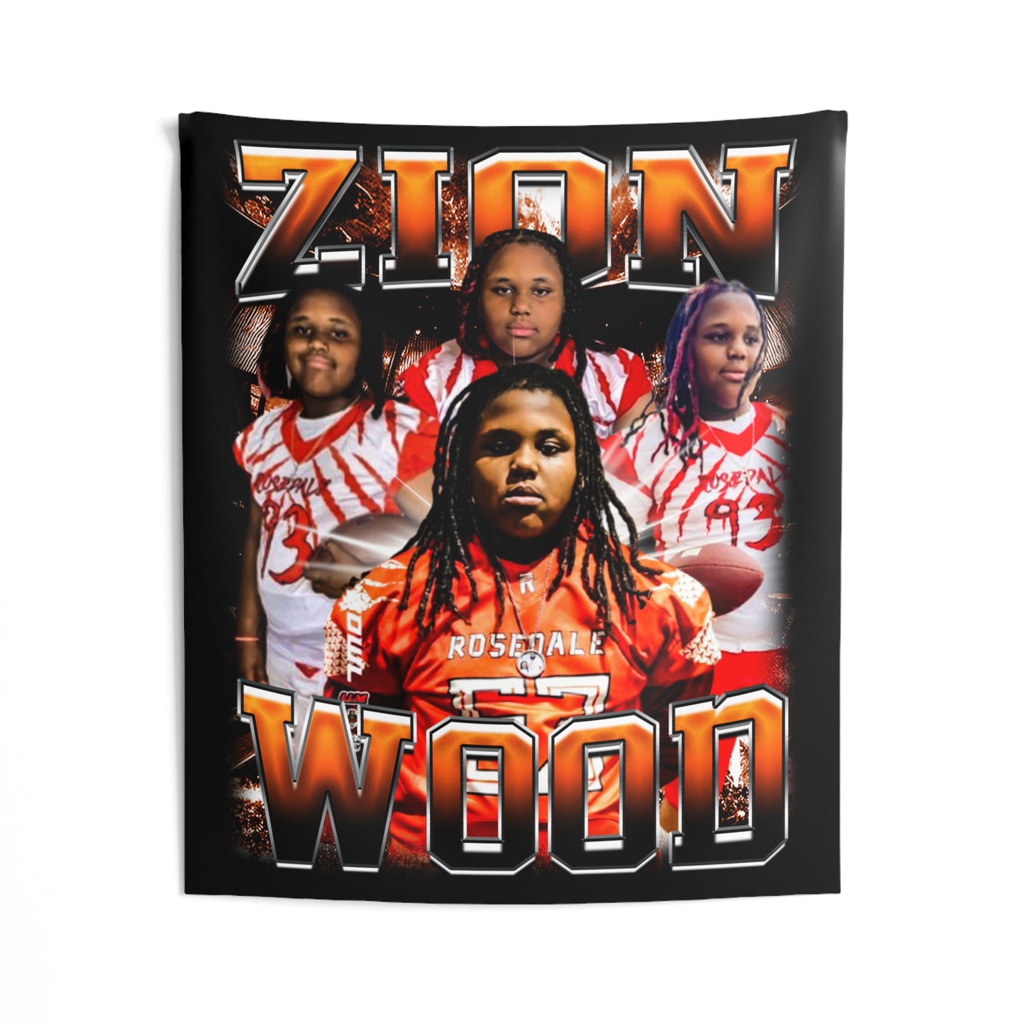Zion wood Tapestry 50” x 60”