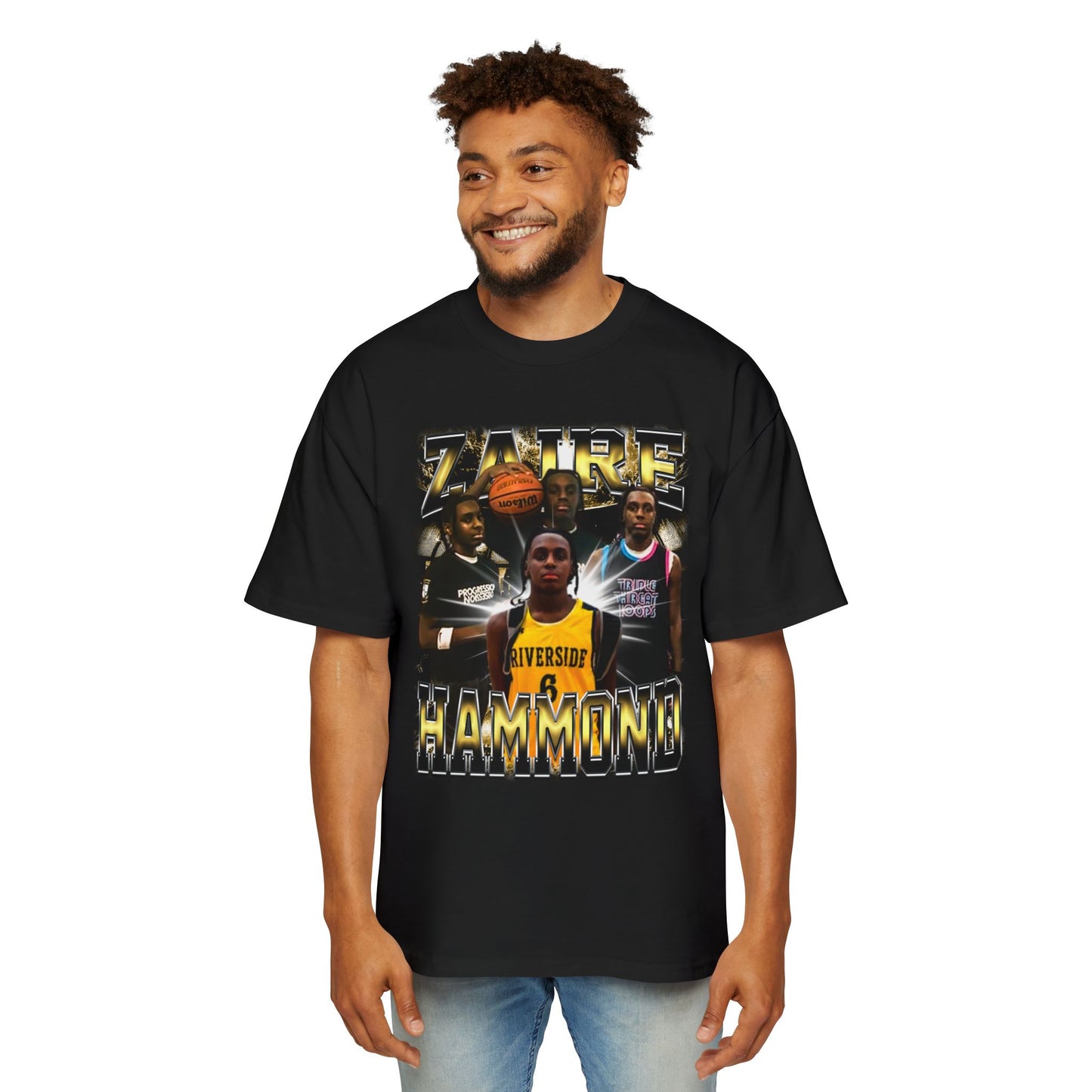 Zaire Hammond Oversized Retro Tee