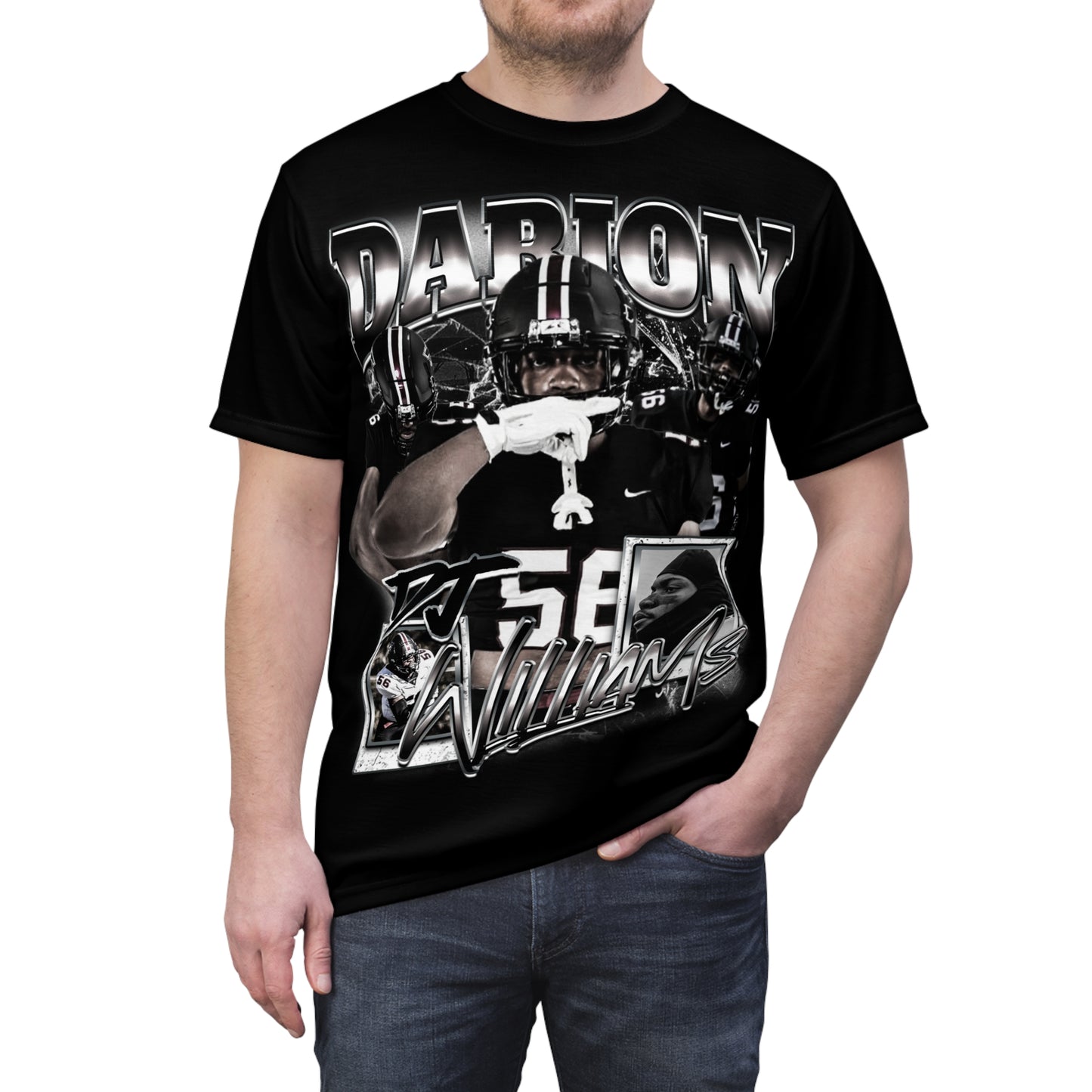 Darion Williams Vintage Full Print Tee