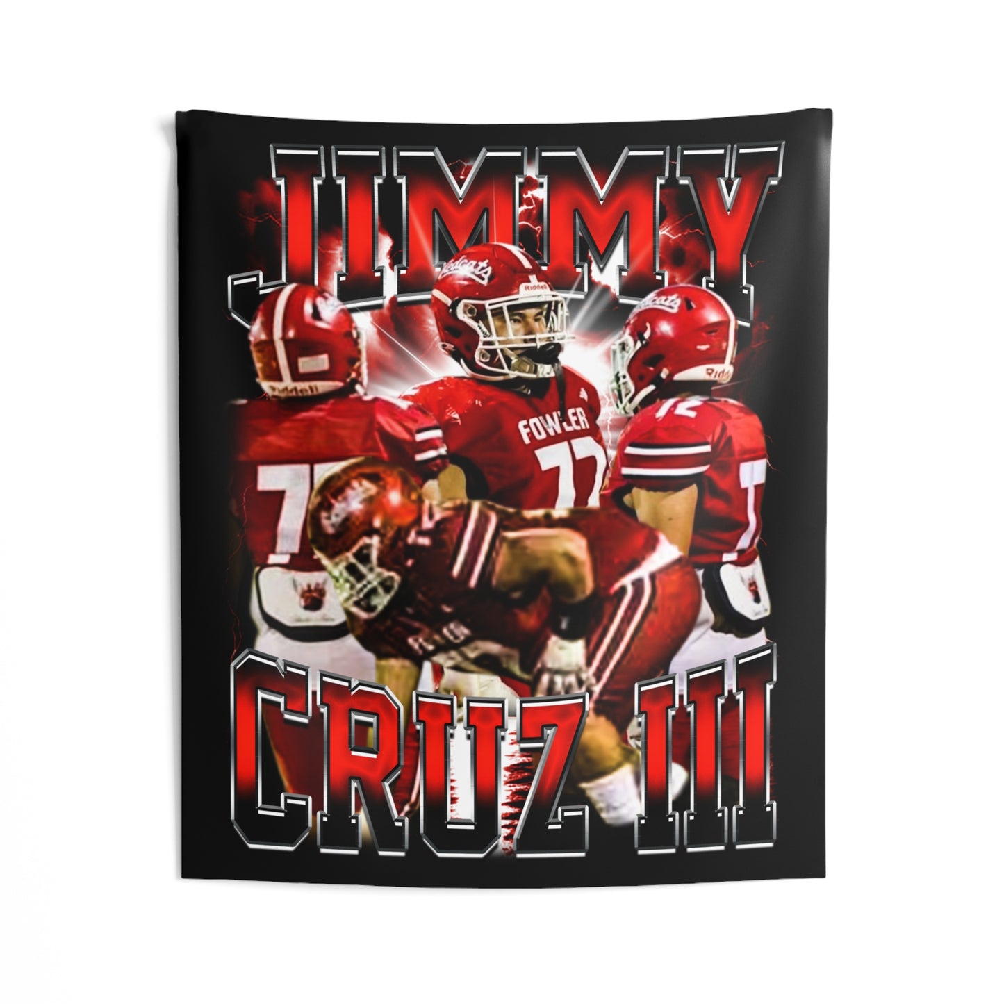 Jimmy Cruz III Tapestry 50” x 60”