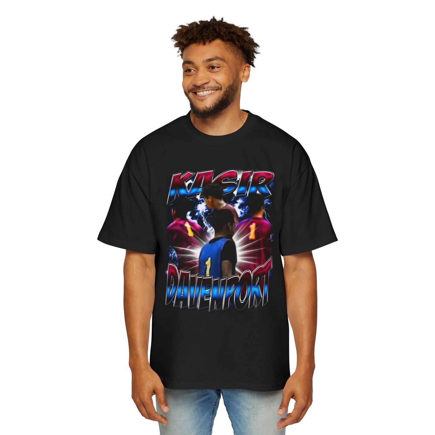 Kasir Davenport Oversized Retro Tee