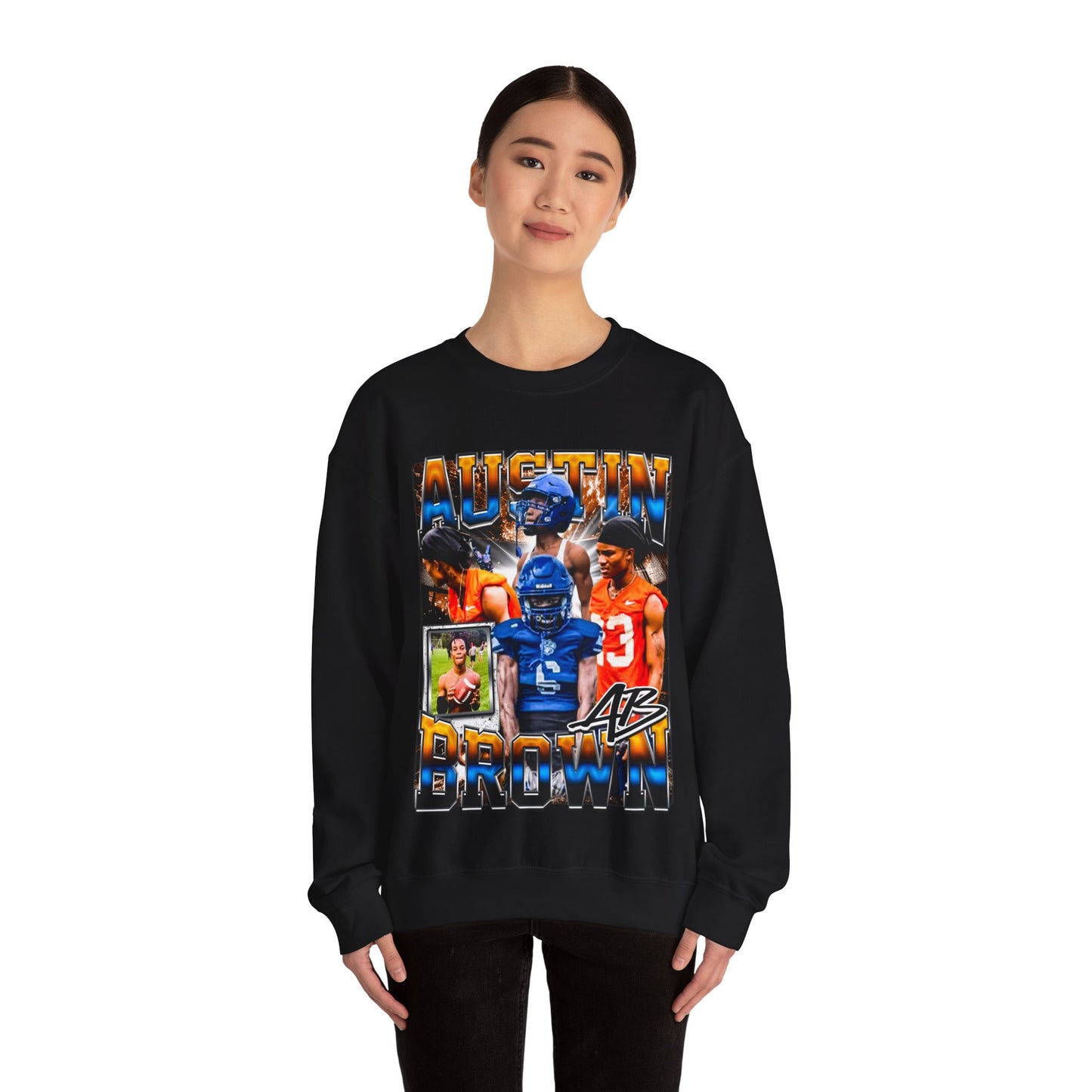 Austin Brown Crewneck Sweatshirt