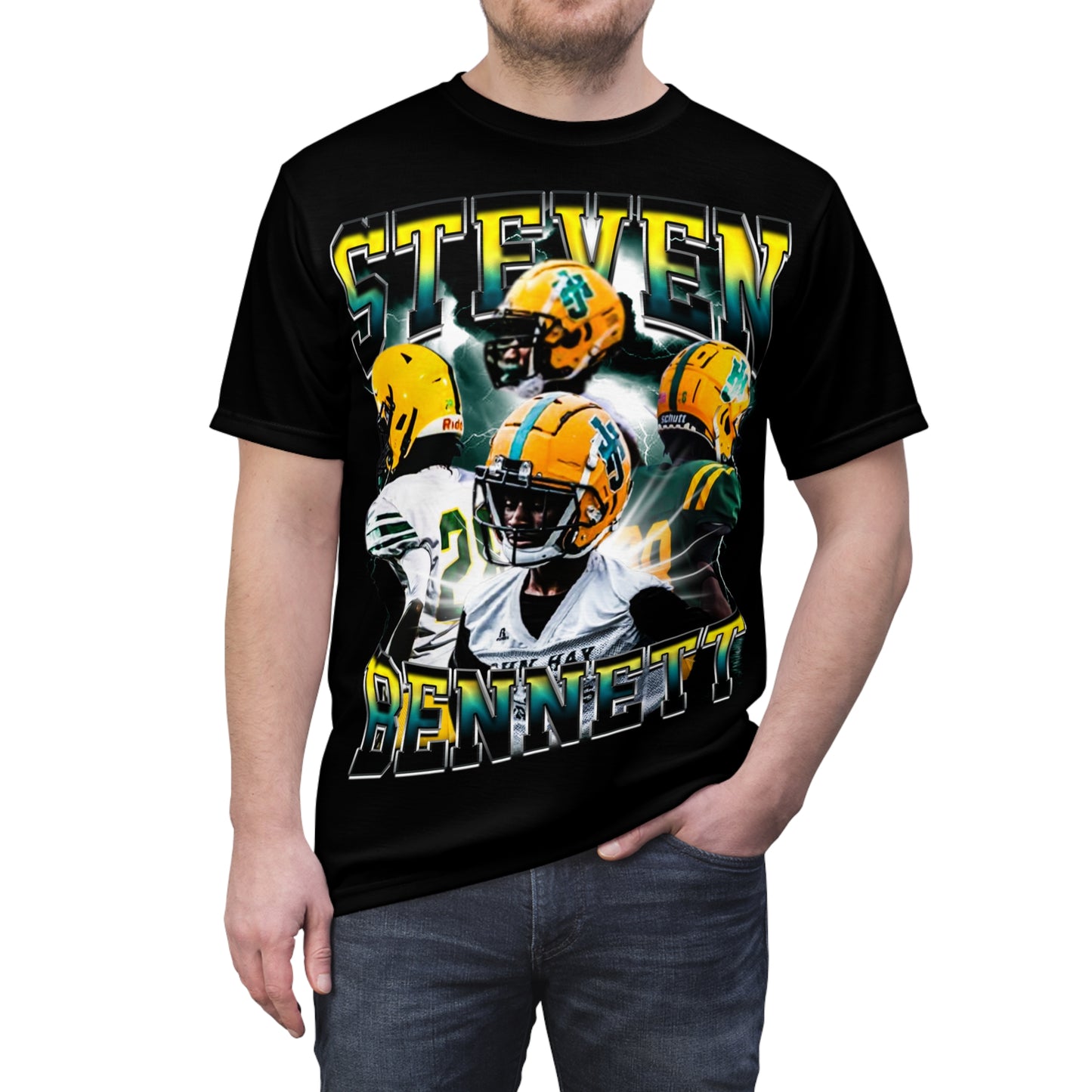 Steven Bennett Vintage Full Print Tee