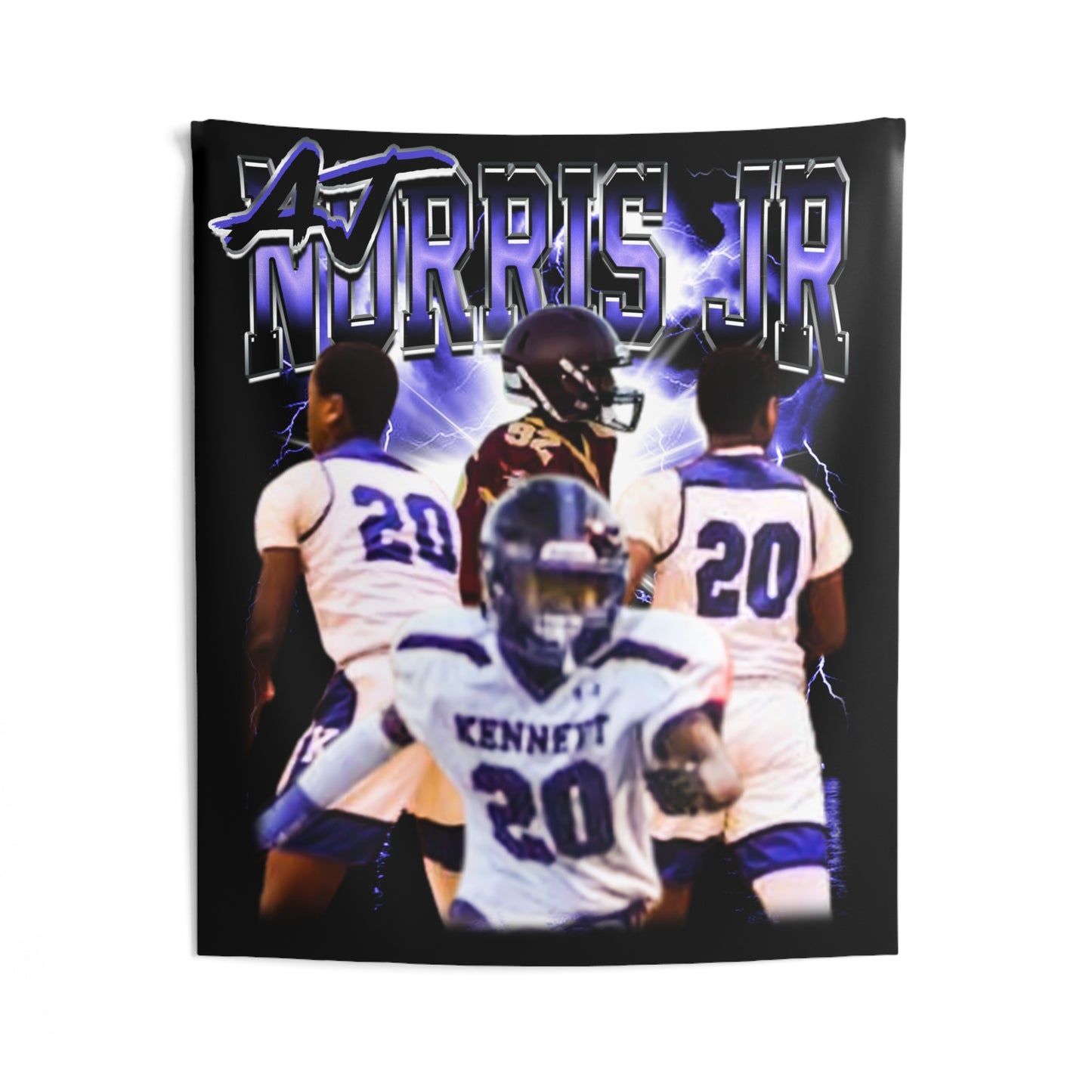 Aj Norris Jr Tapestry 50” x 60”