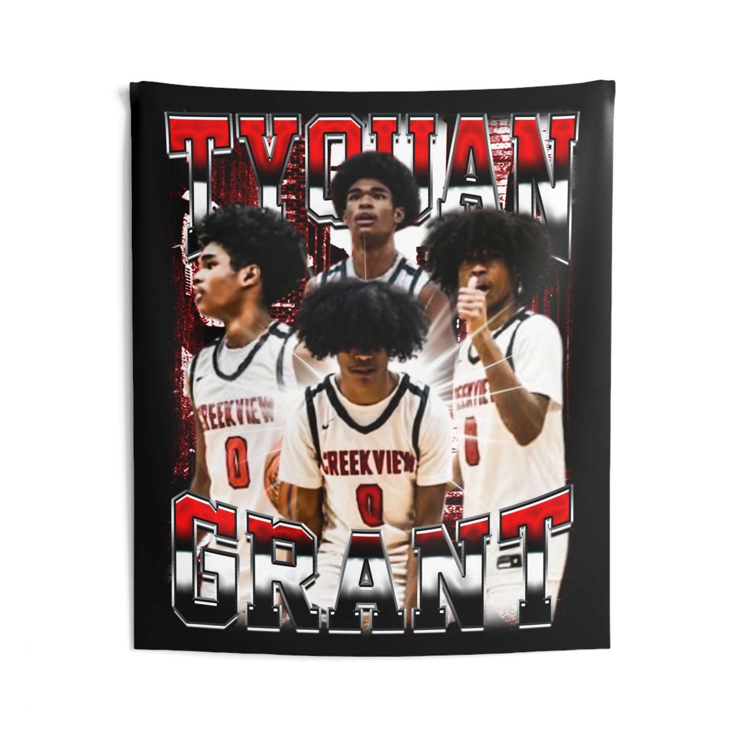 Tyquan Grant Tapestry 50” x 60”