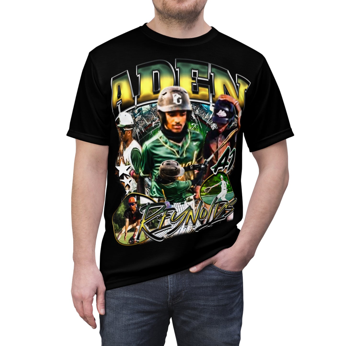 Aden Reynolds Vintage Full Print Tee