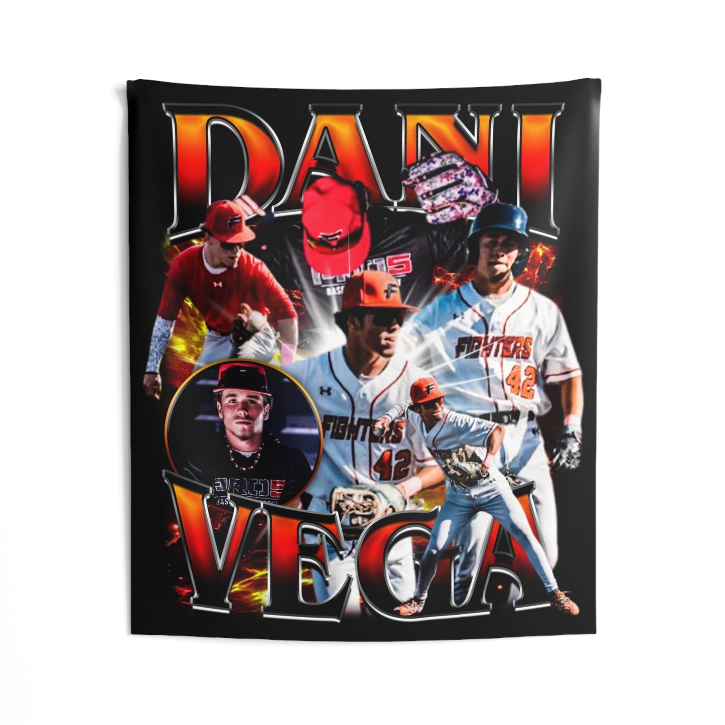 Dani Vega Tapestry 50” x 60”