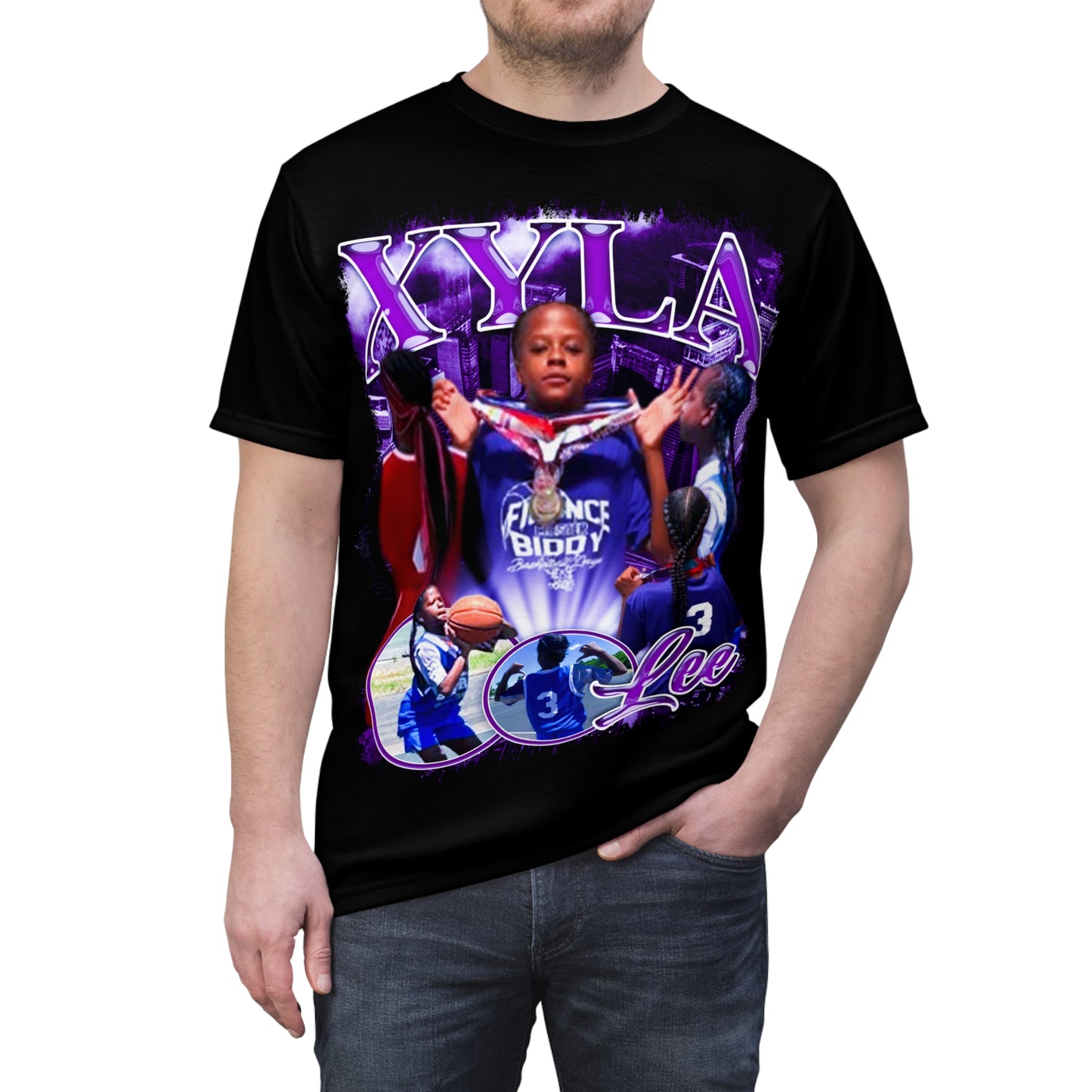 Xyla Lee Vintage Full Print Tee