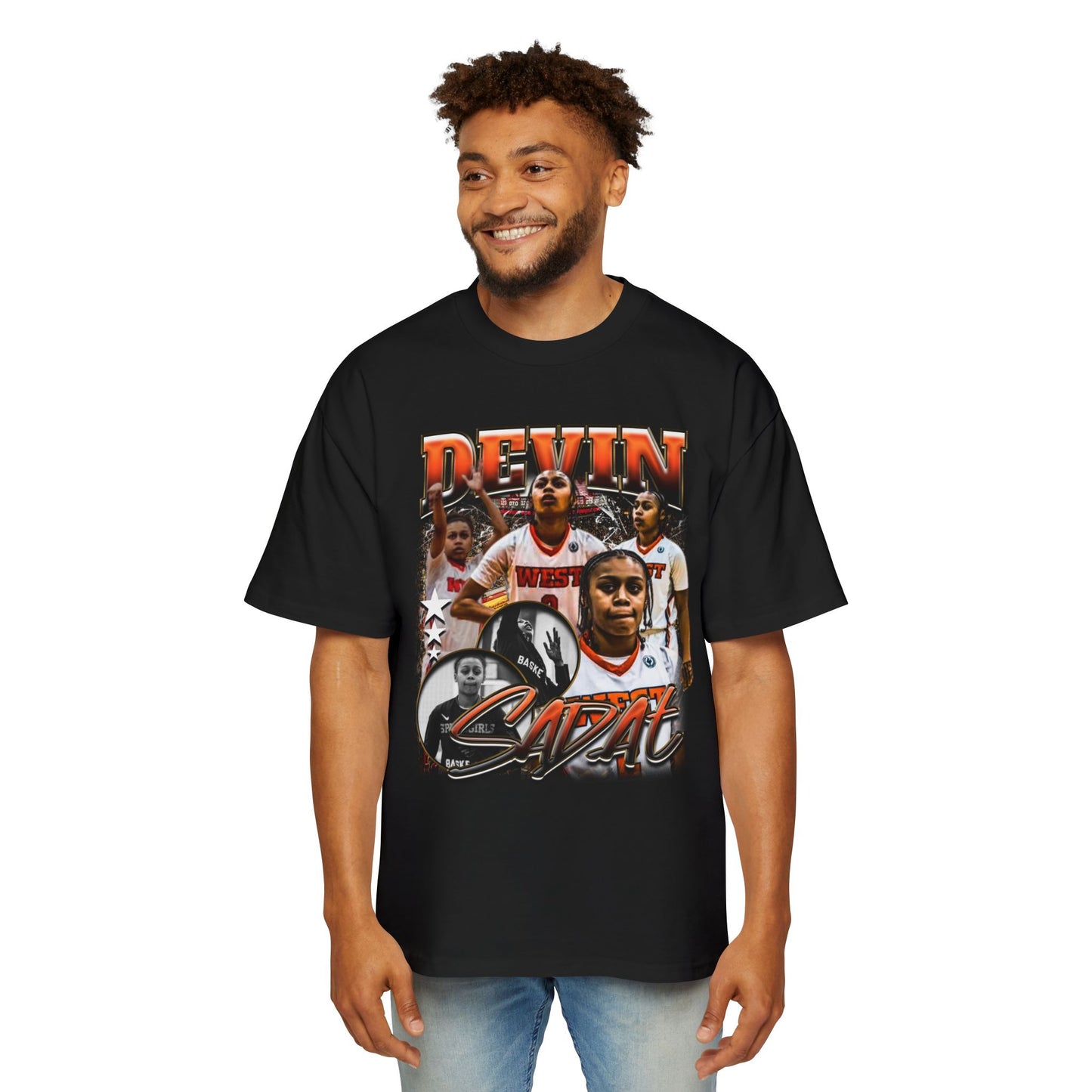 Devin Sadat Oversized Retro Tee