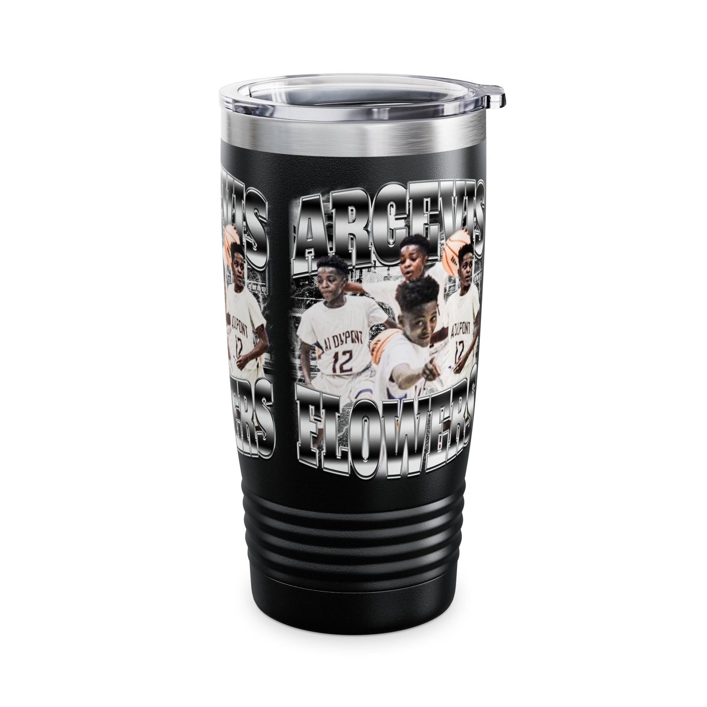 Arcevis Flowers Stainless Steal Tumble