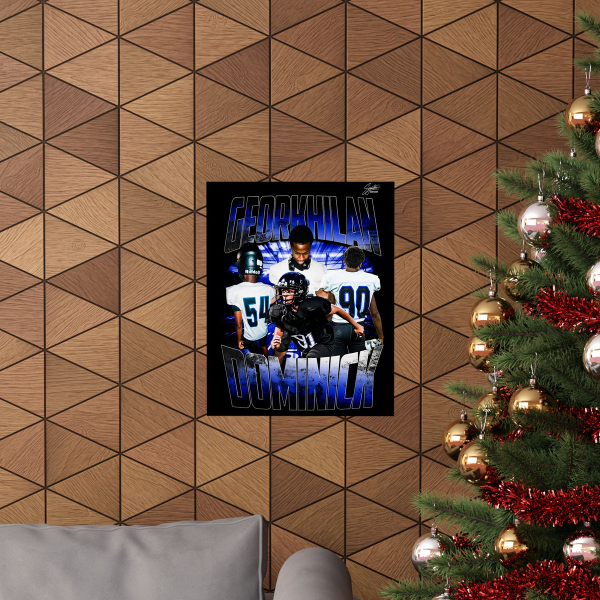 Georkhilan Dominick Poster